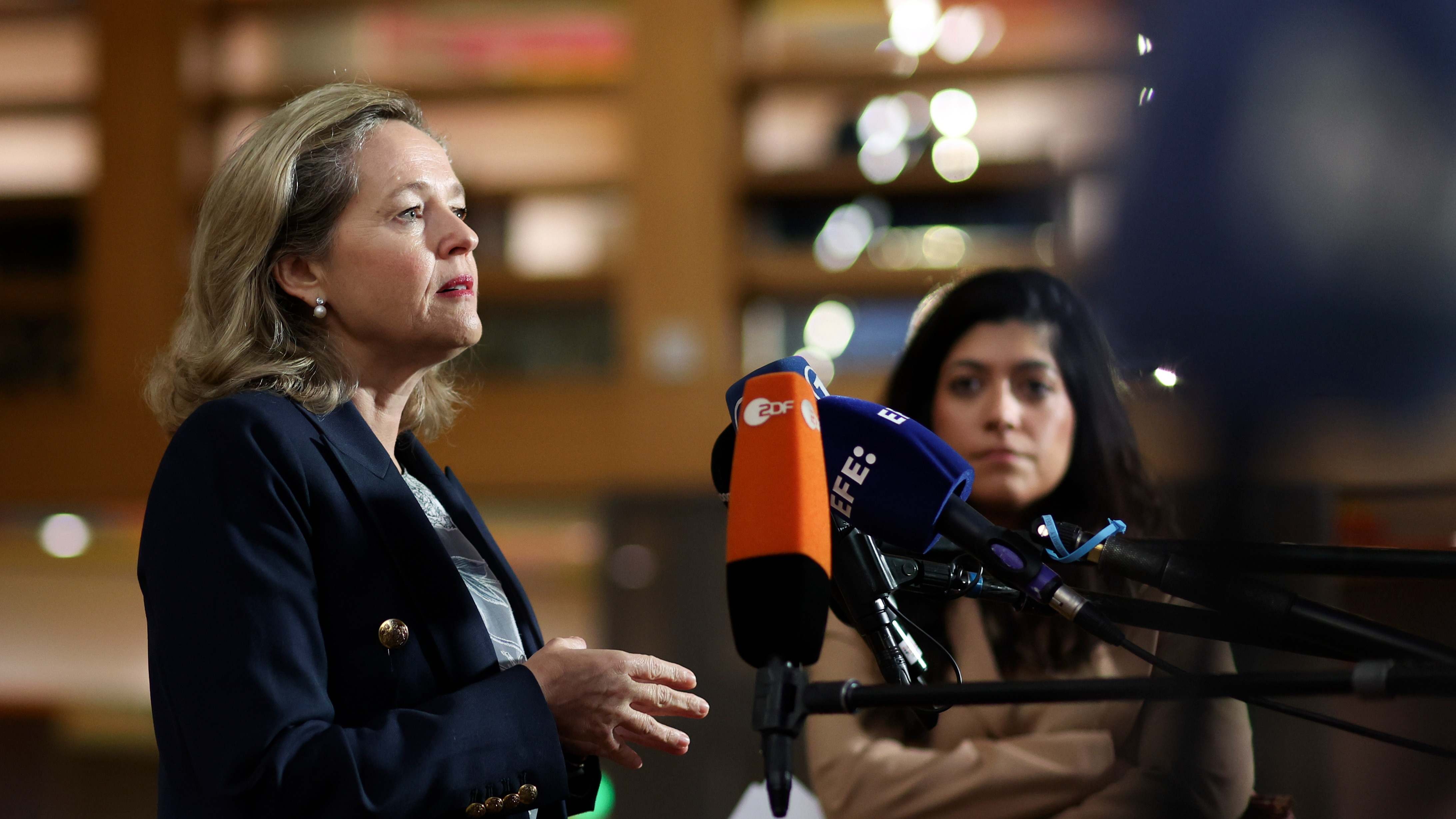 La ministra de Asuntos Económicos, Nadia Calviño