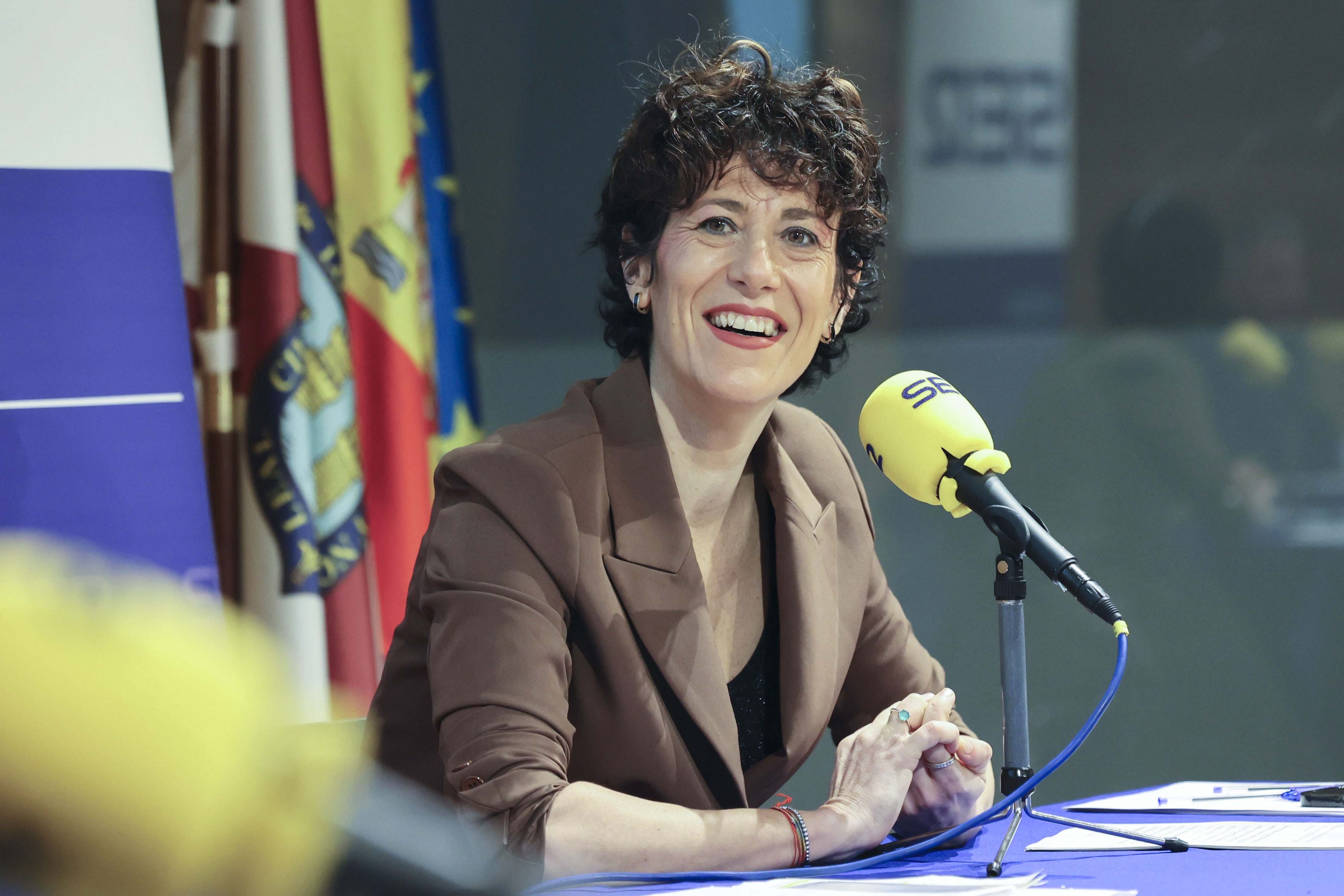 La ministra de Seguridad Social, Elma Saiz. EFE.