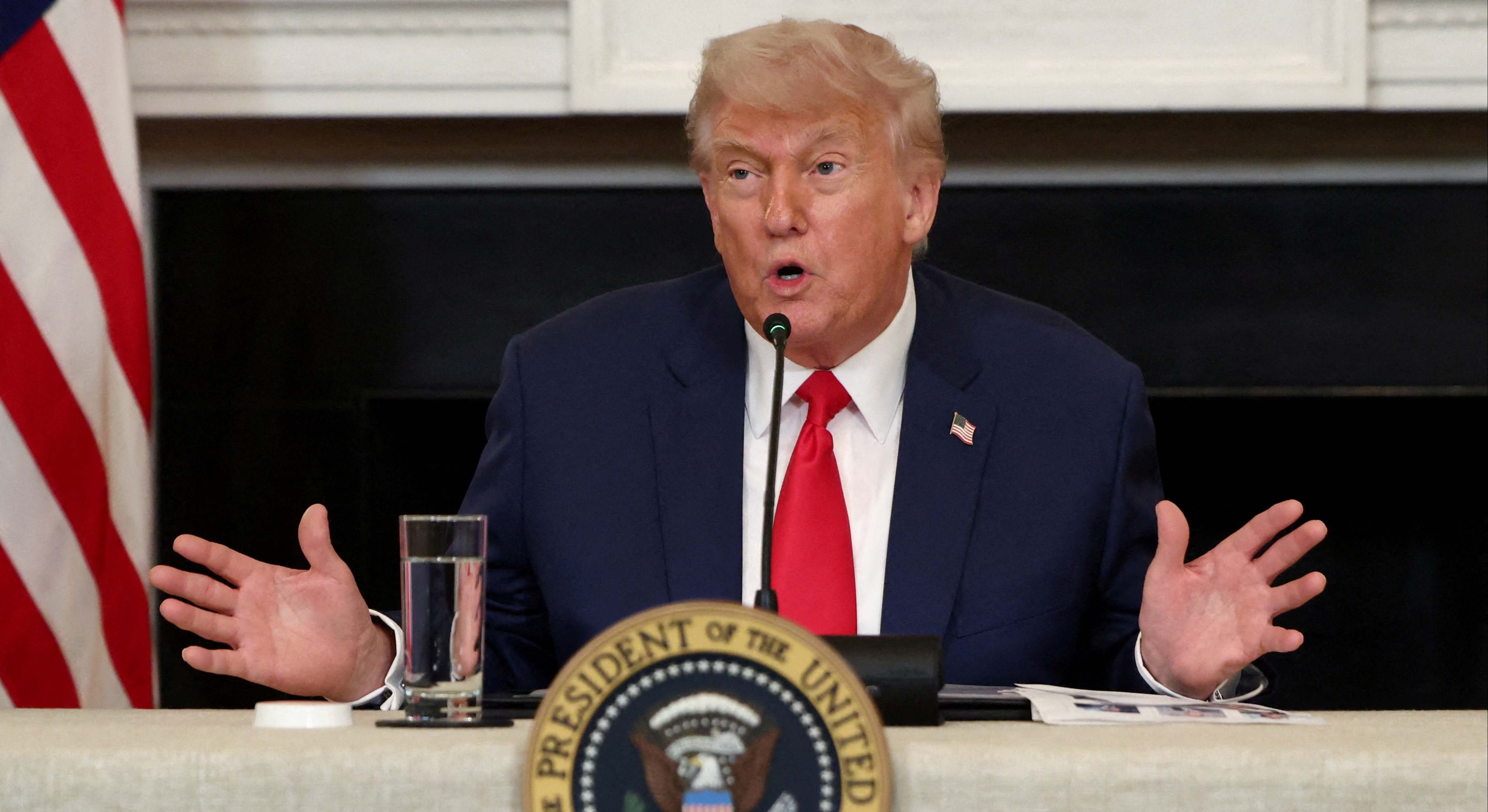 Donald Trump, en la Casa Blanca. Foto: Reuters