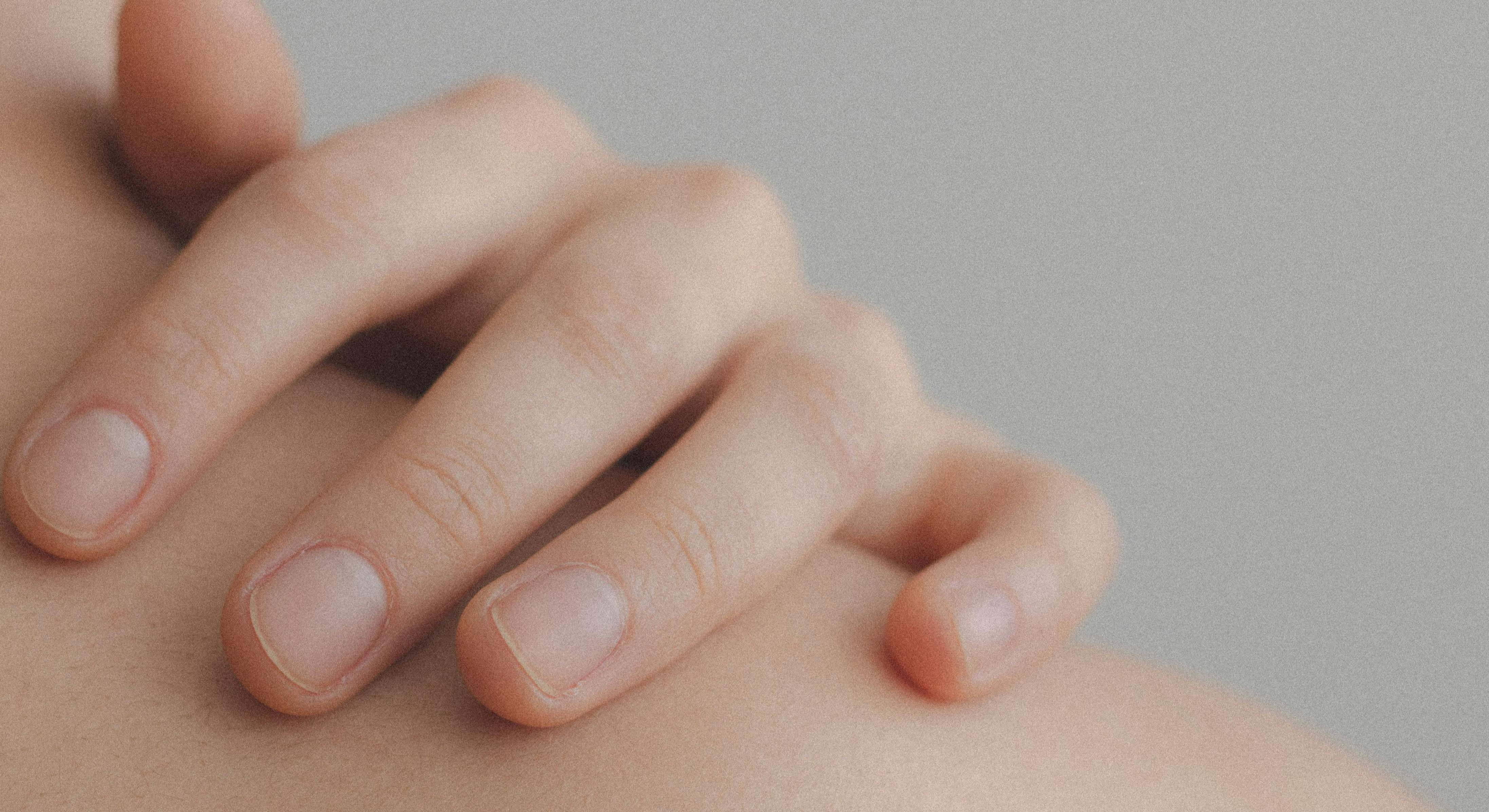 Las uñas de una persona sana