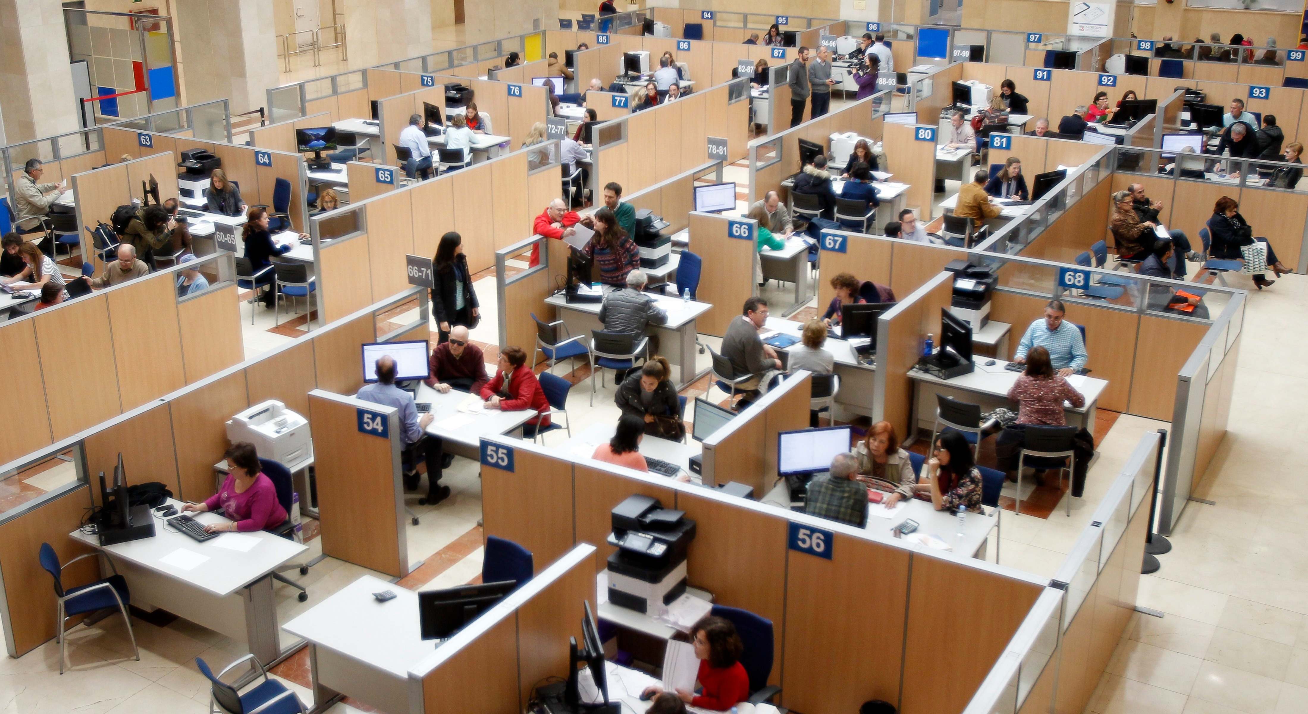 Empleados de la Agencia Tributaria