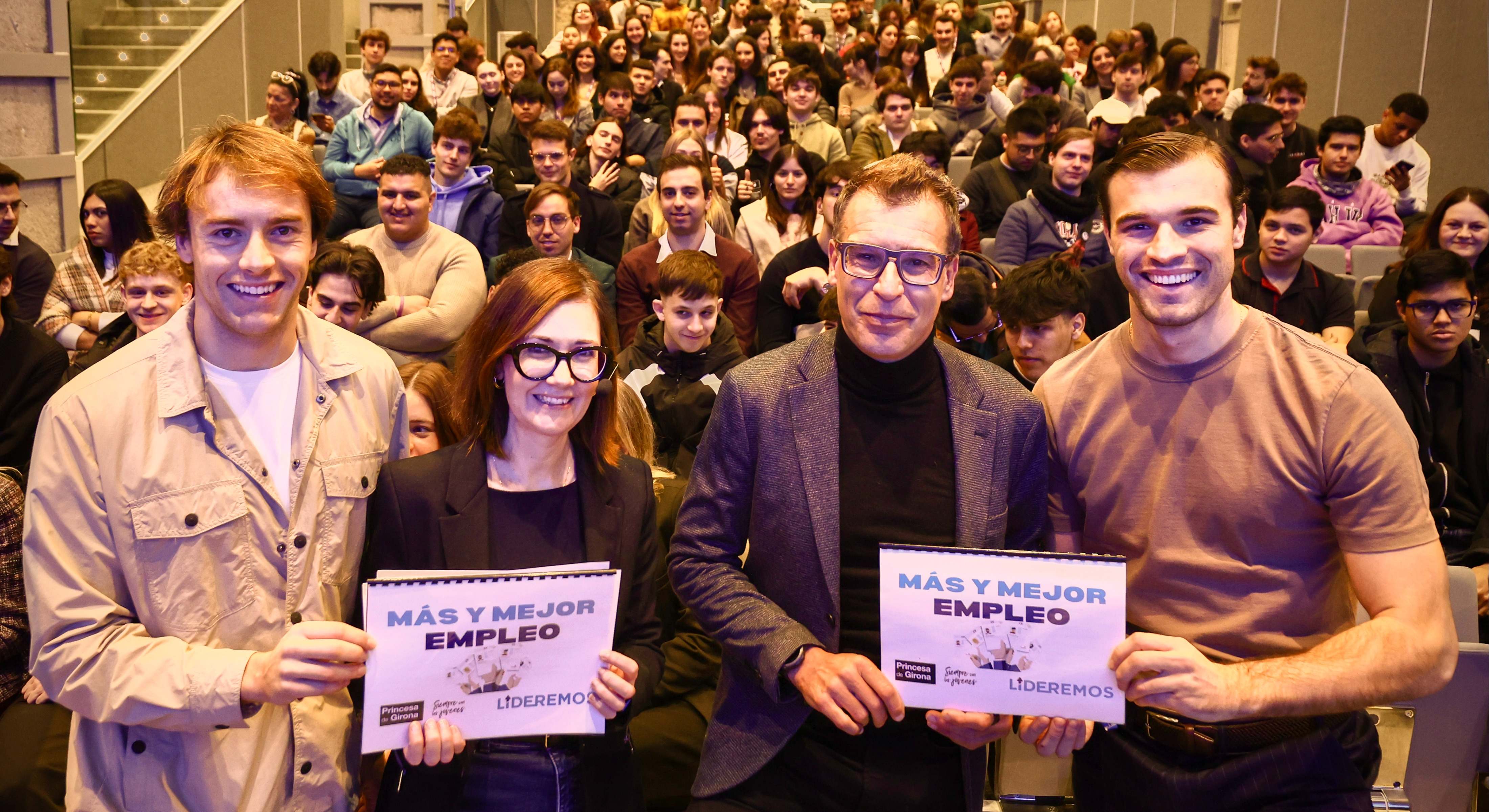 Presentación del informe 'Más y mejor empleo' de Lideremos. EE