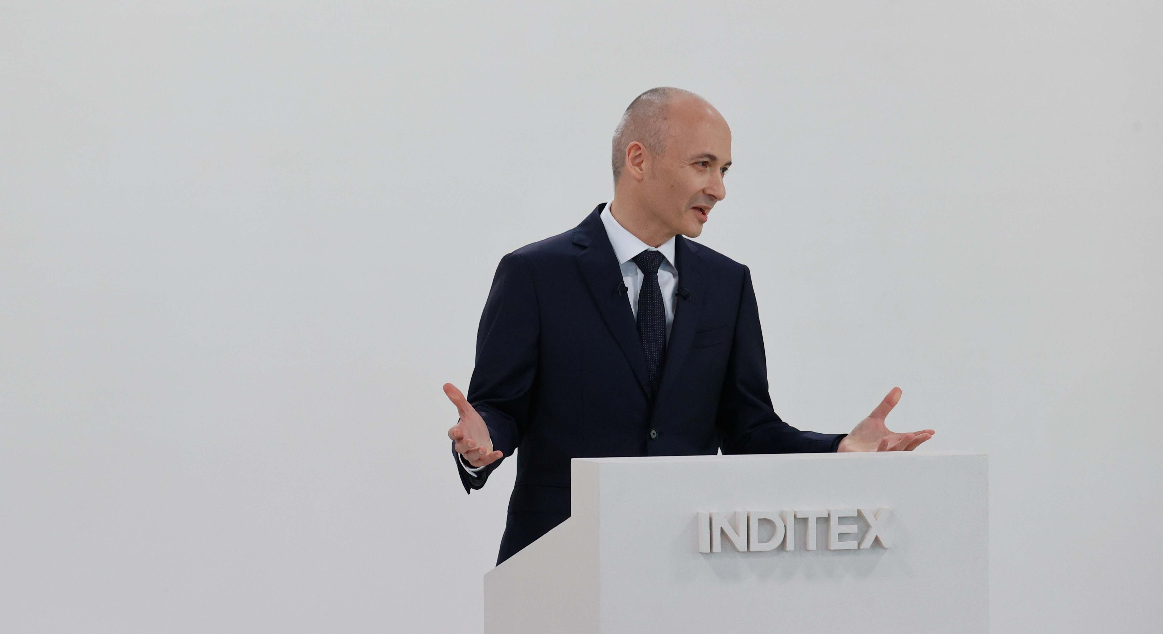 Óscar García Maceiras consejero delegado de Inditex.