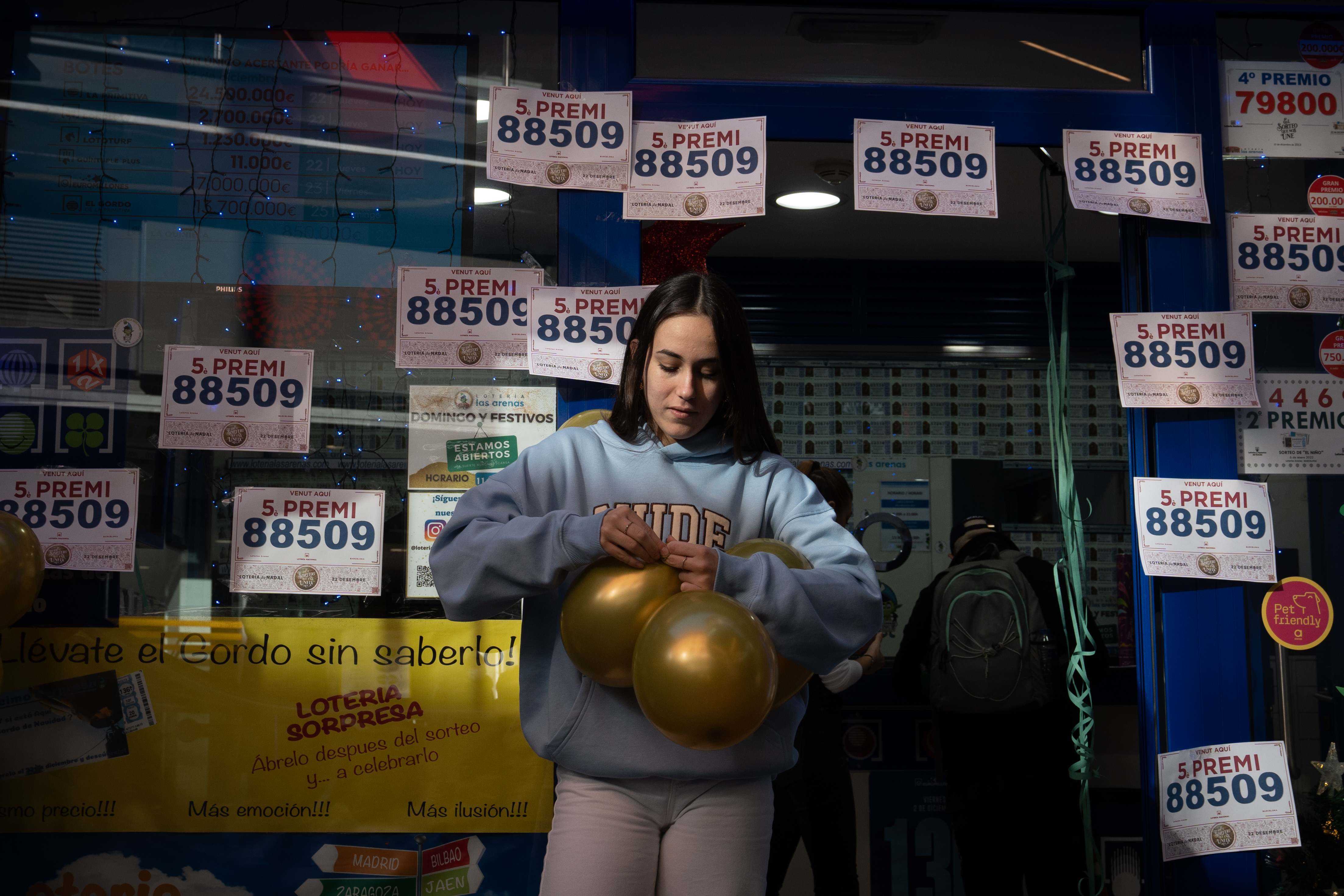 Quinto premio de la lotería de Navidad. / Foto: EP