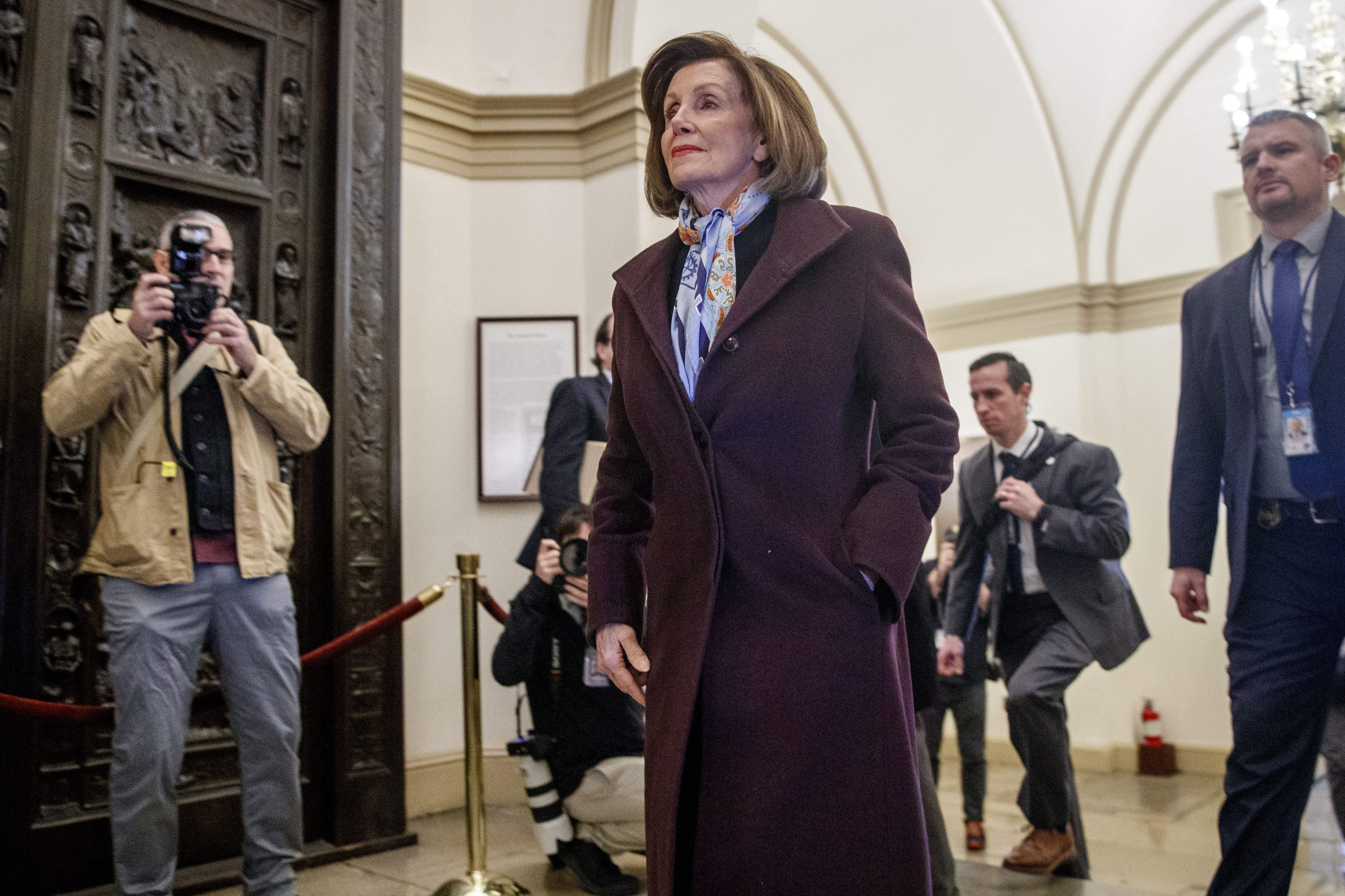 Foto de archivo de Nancy Pelosi en Washington DC