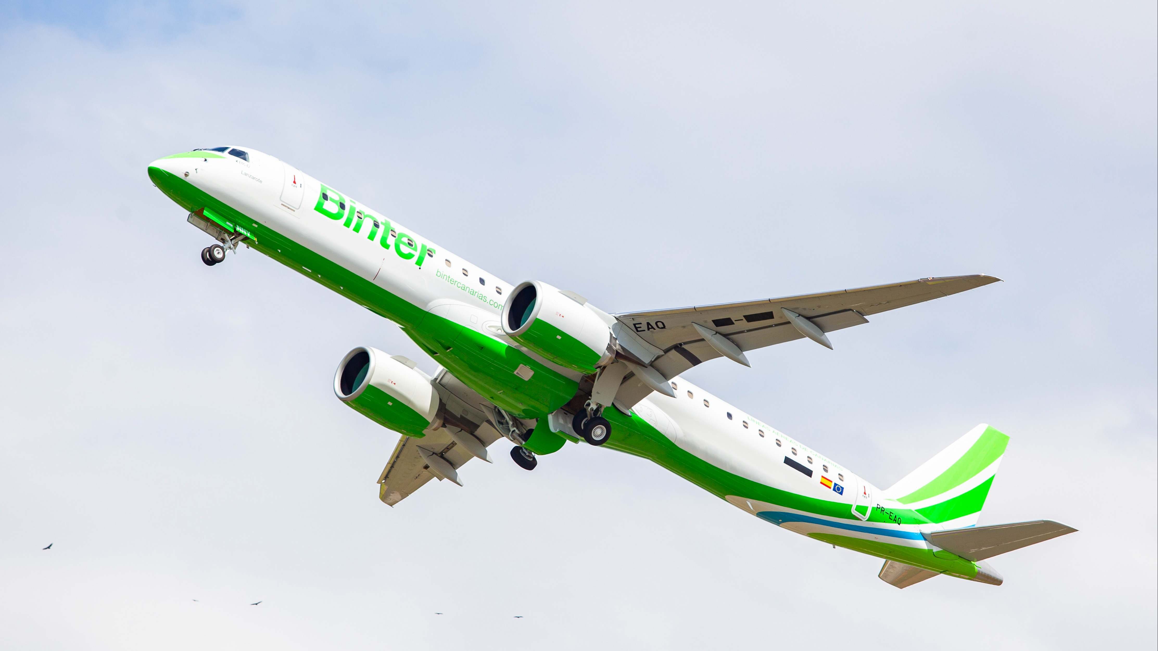 Avión de Binter. 