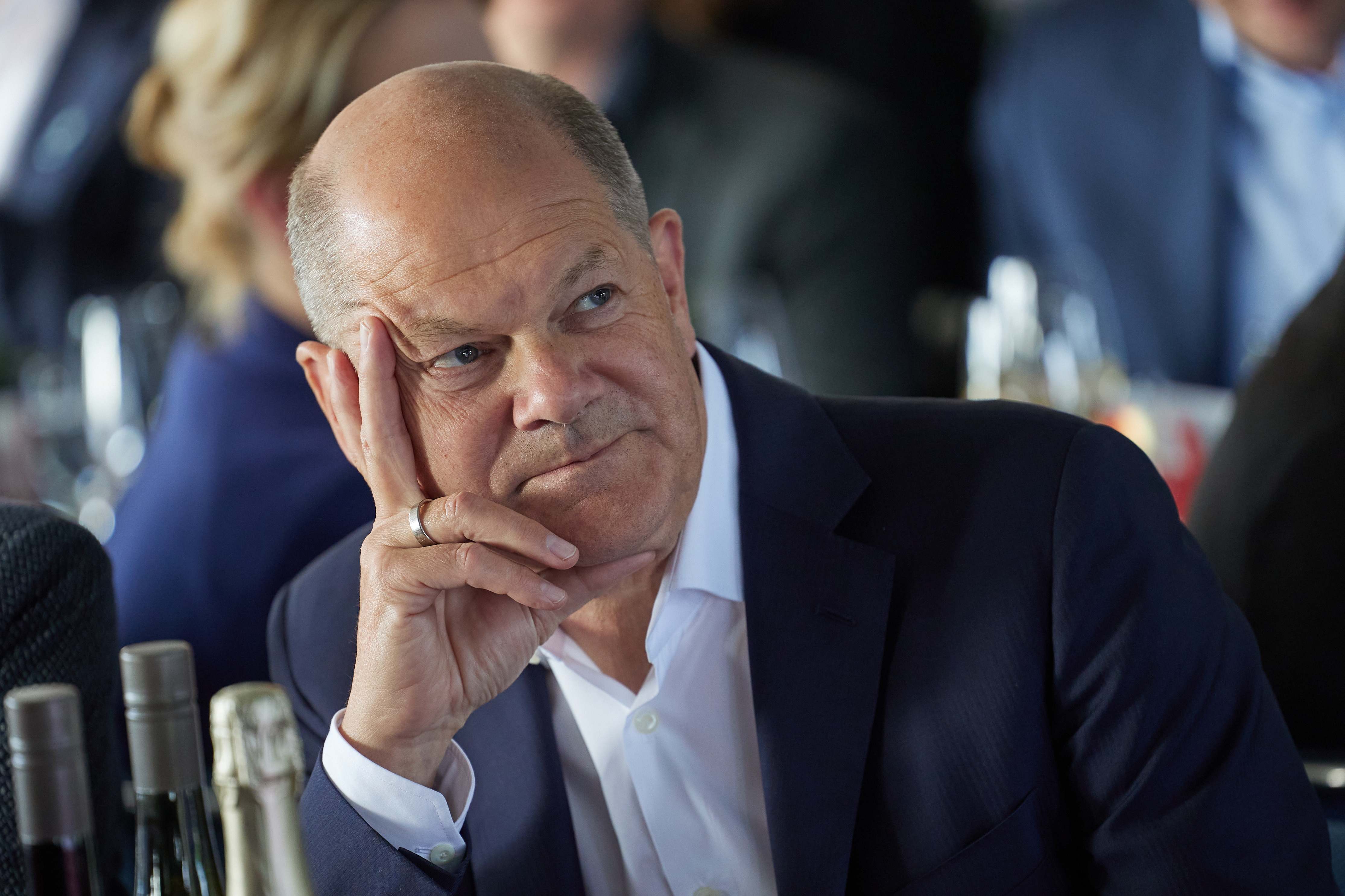 El canciller alemán, Olaf Scholz