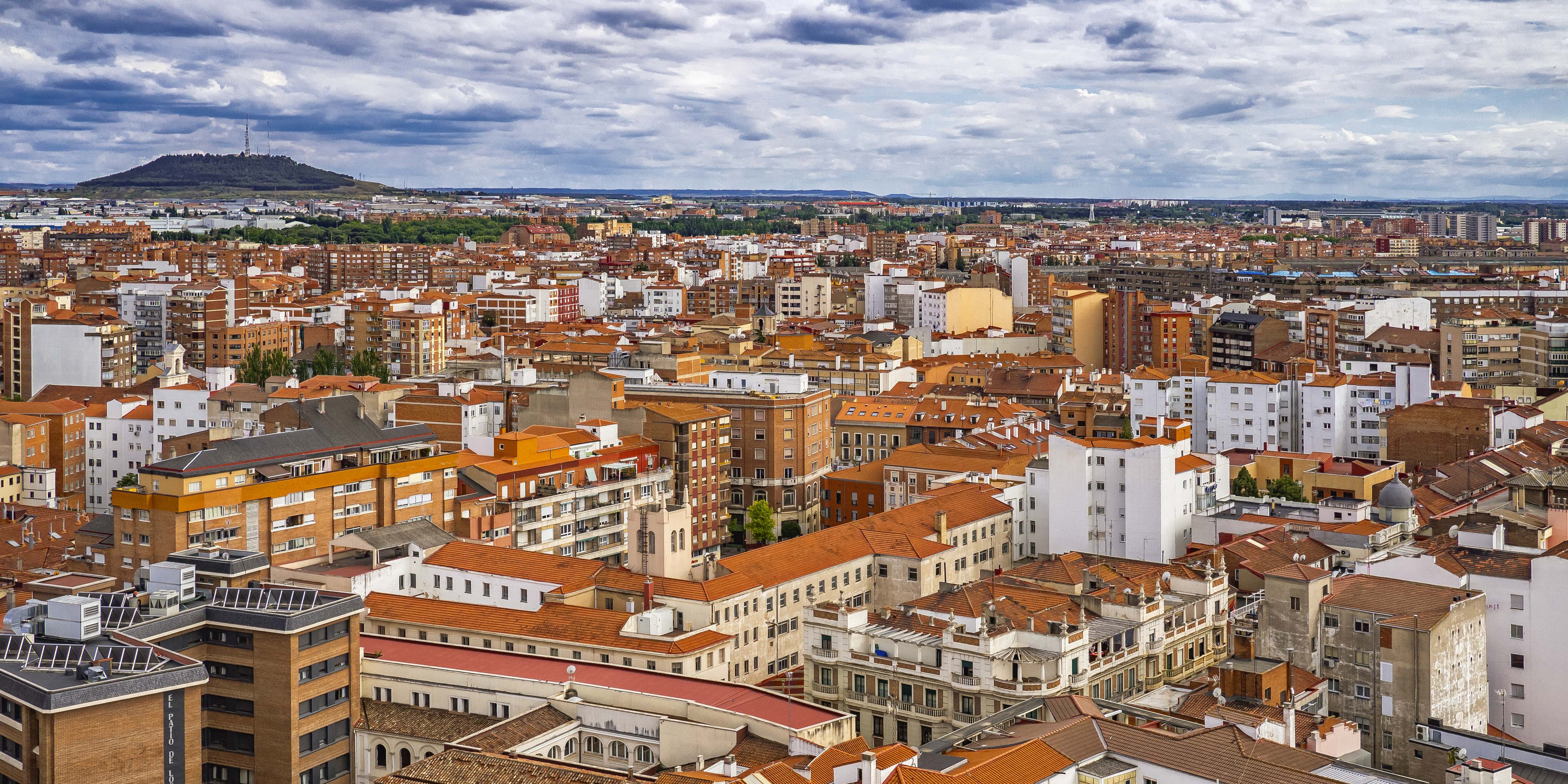 Vista aérea de Valladolid 