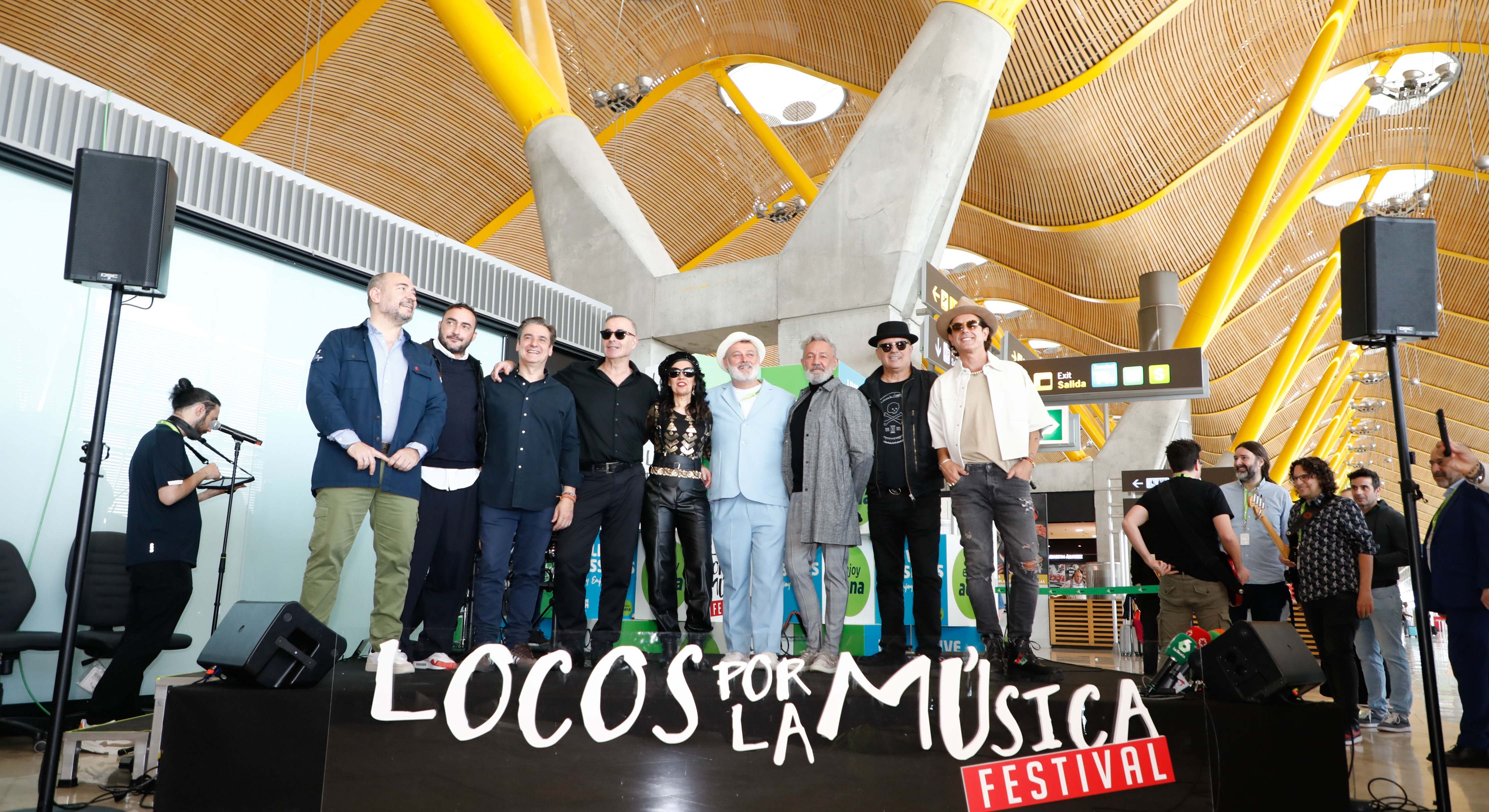Concierto celebrado en la Terminal 4 de Madrid-Barajas. / Aena