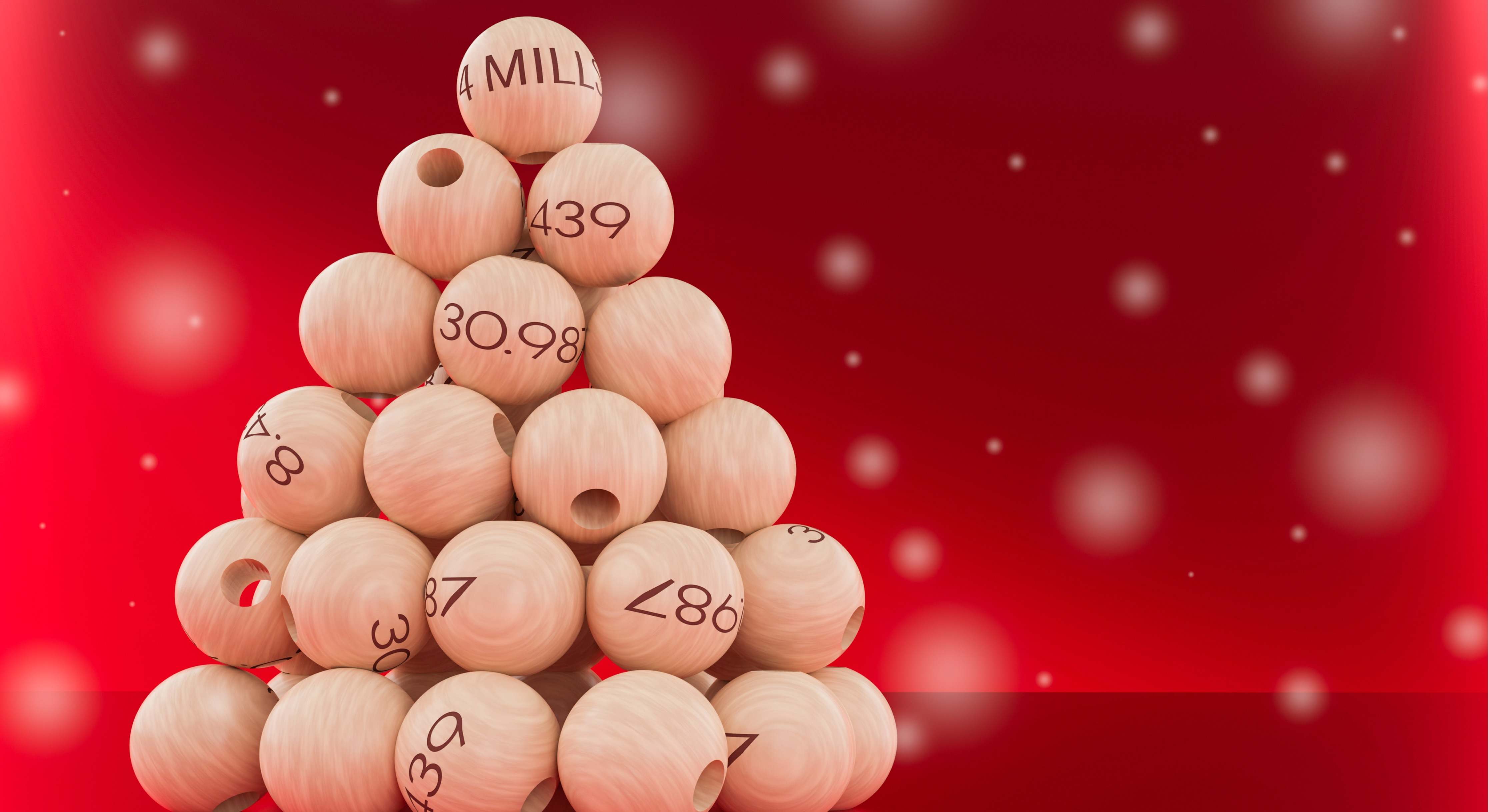 Bolas de los premios de la lotería de Navidad. / Foto: iStock