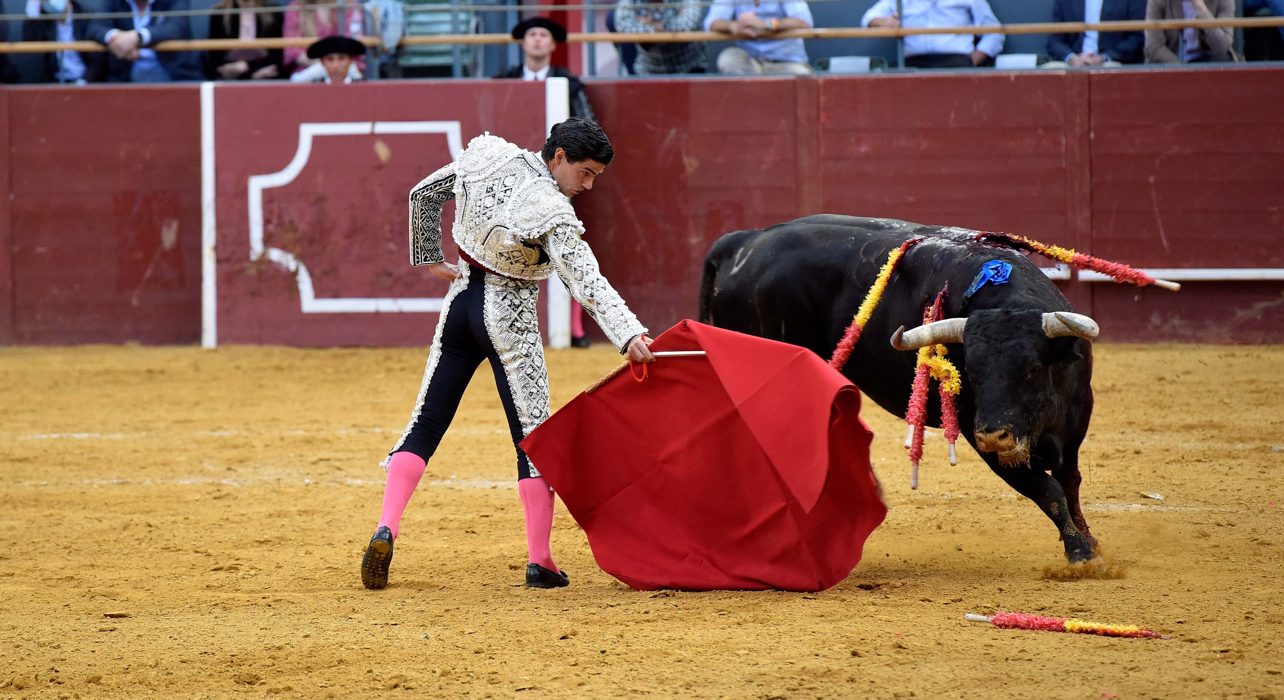 Pablo Aguado torea en el palacio de Vistalegre. Foto: Fran Guerra.