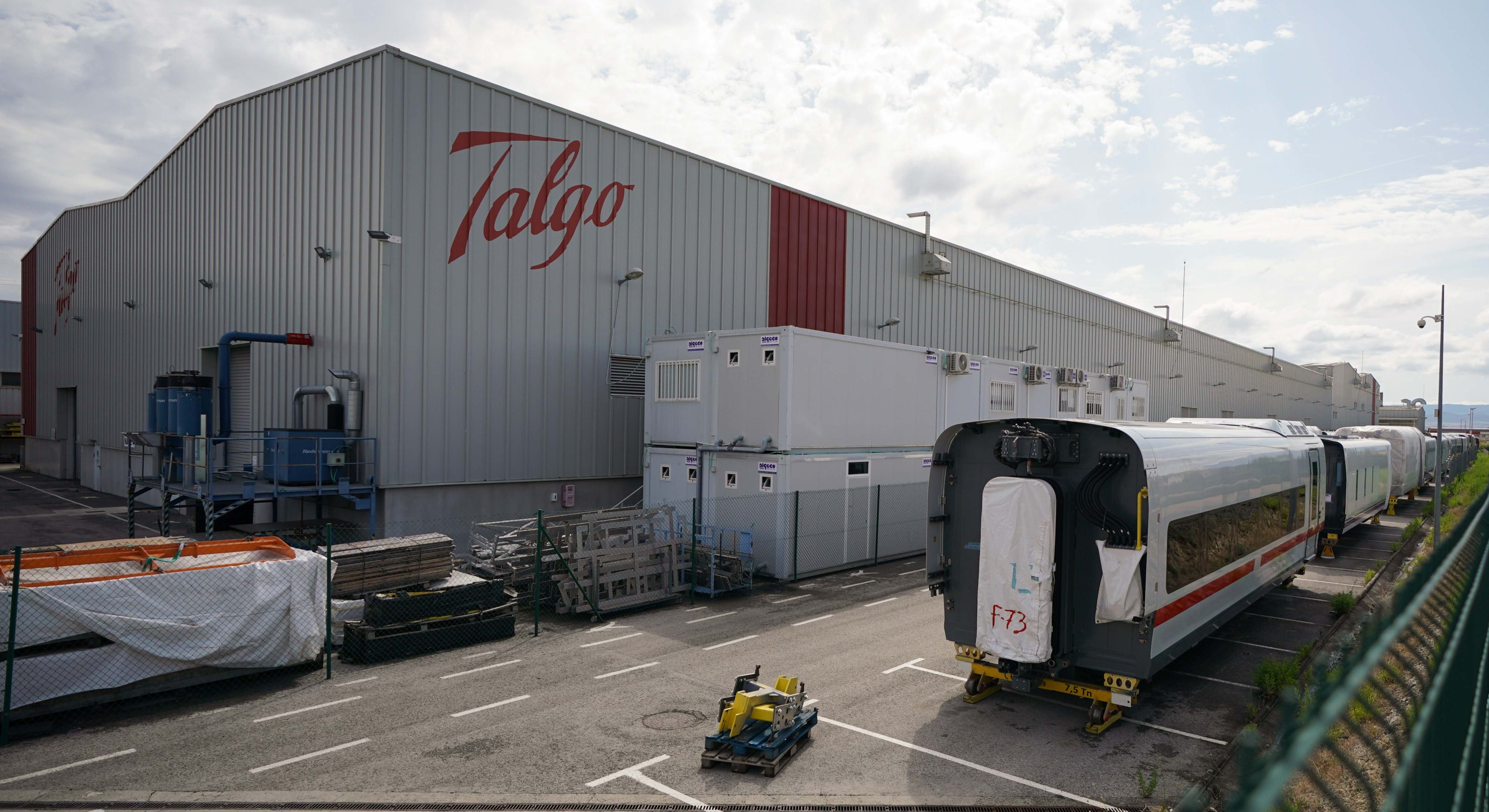 Fábrica de Talgo en Rivabellosa (Álava). / Foto: Europa Press