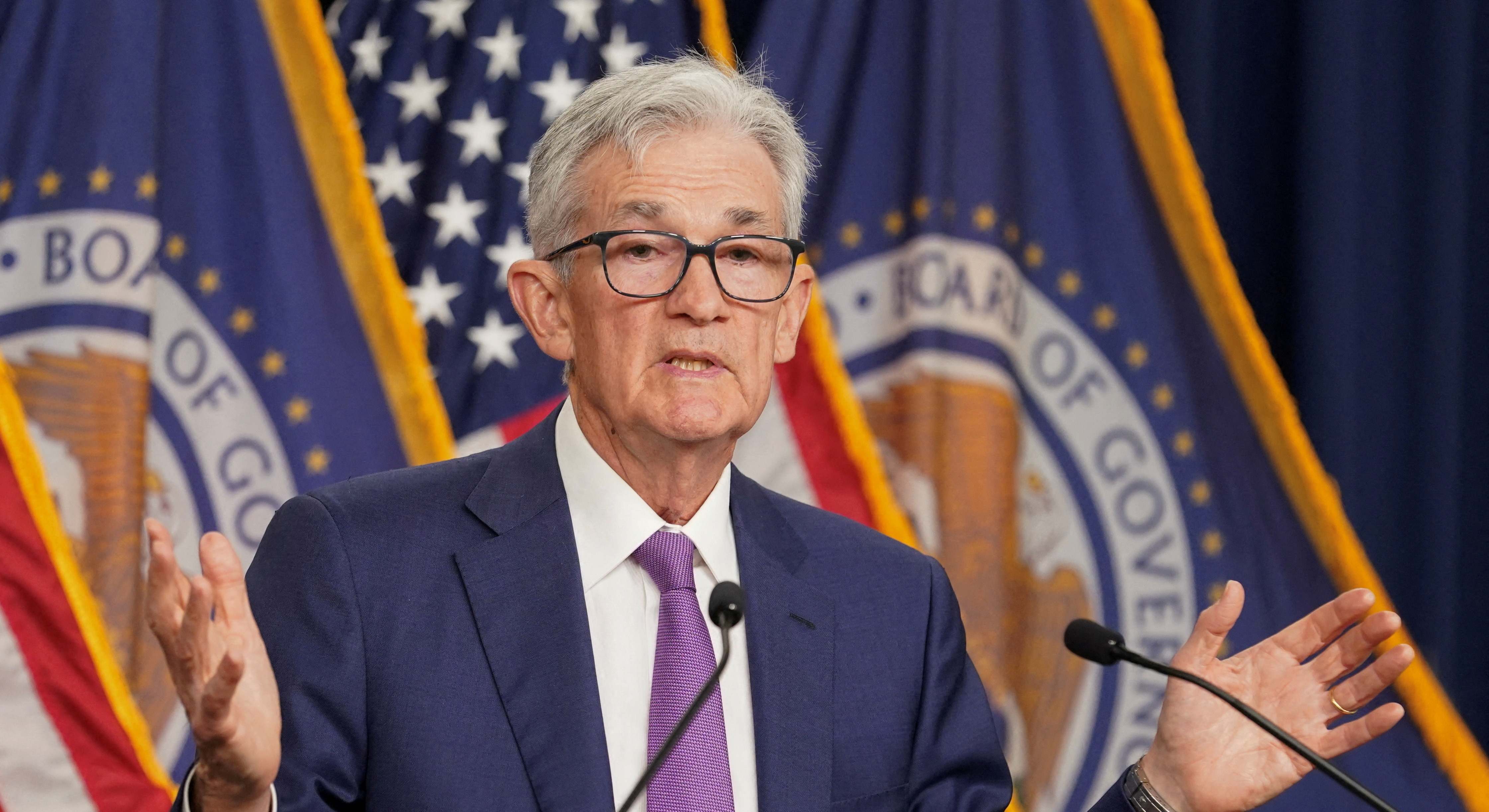 Jerome Powell, presidente de la Reserva Federal