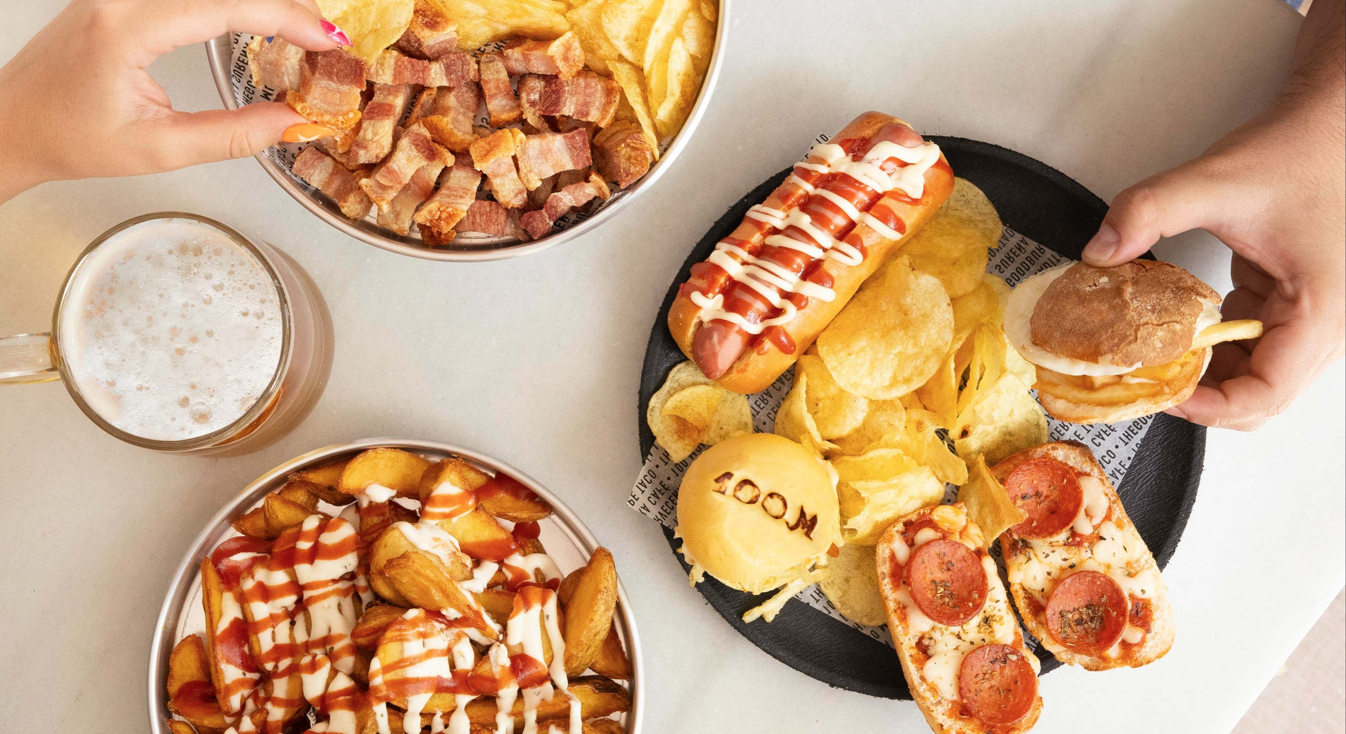 Raciones y Montys, las novedades en la carta de 100 Montaditos.