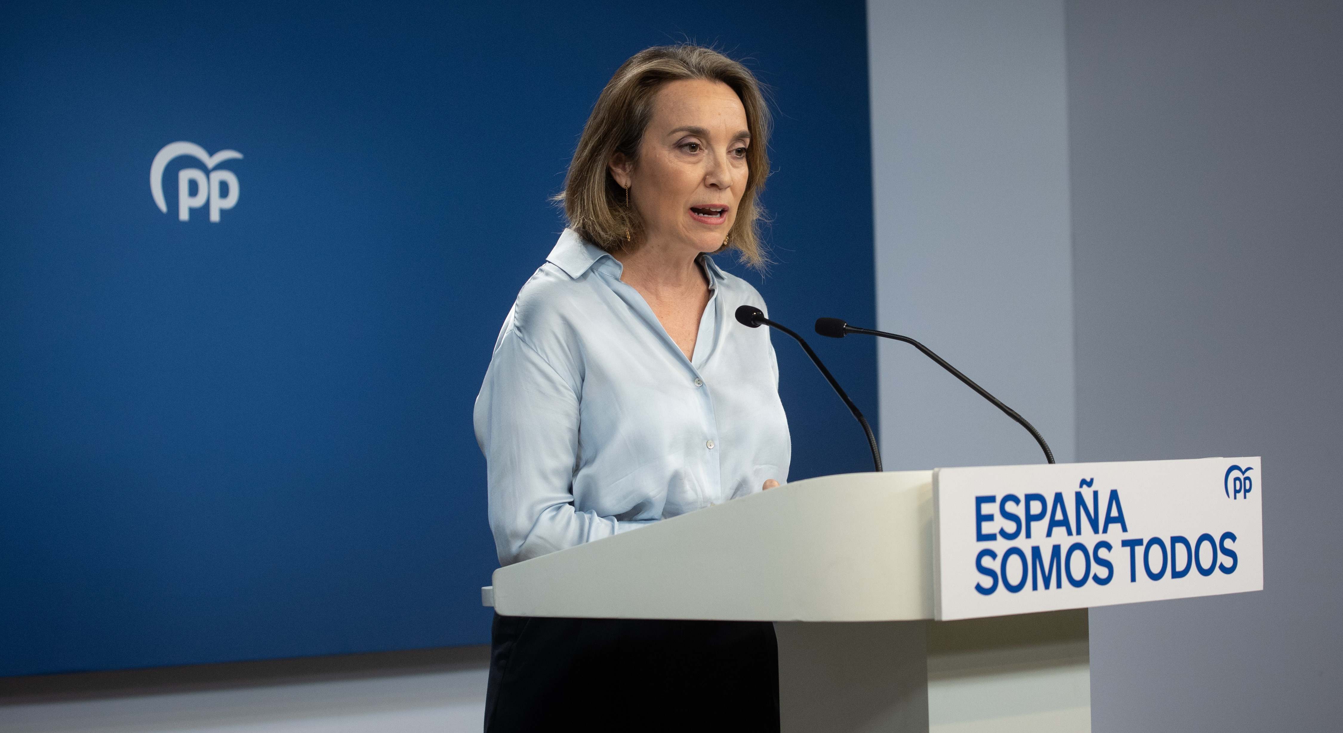 Cuca Gamarra, secretaria general del PP.