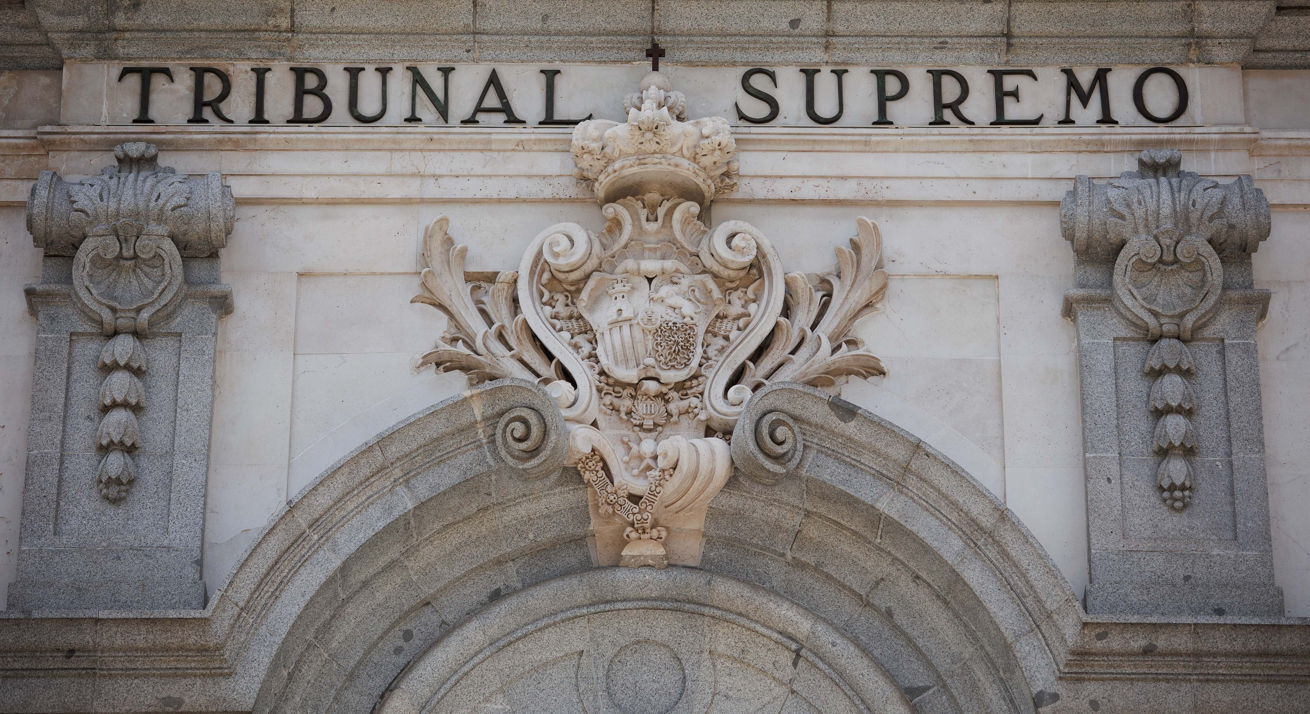 Fachada del Tribunal Supremo.