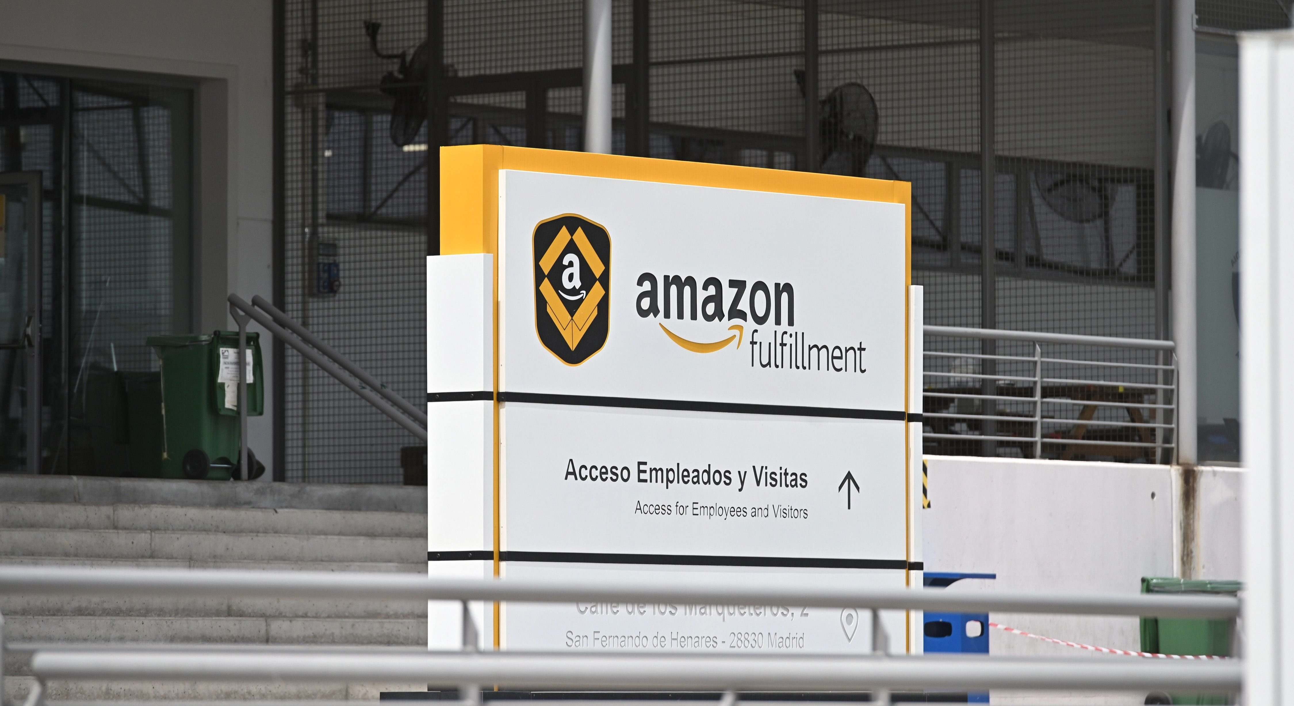 Centro de Amazon en San Fernando de Henares (Madrid).