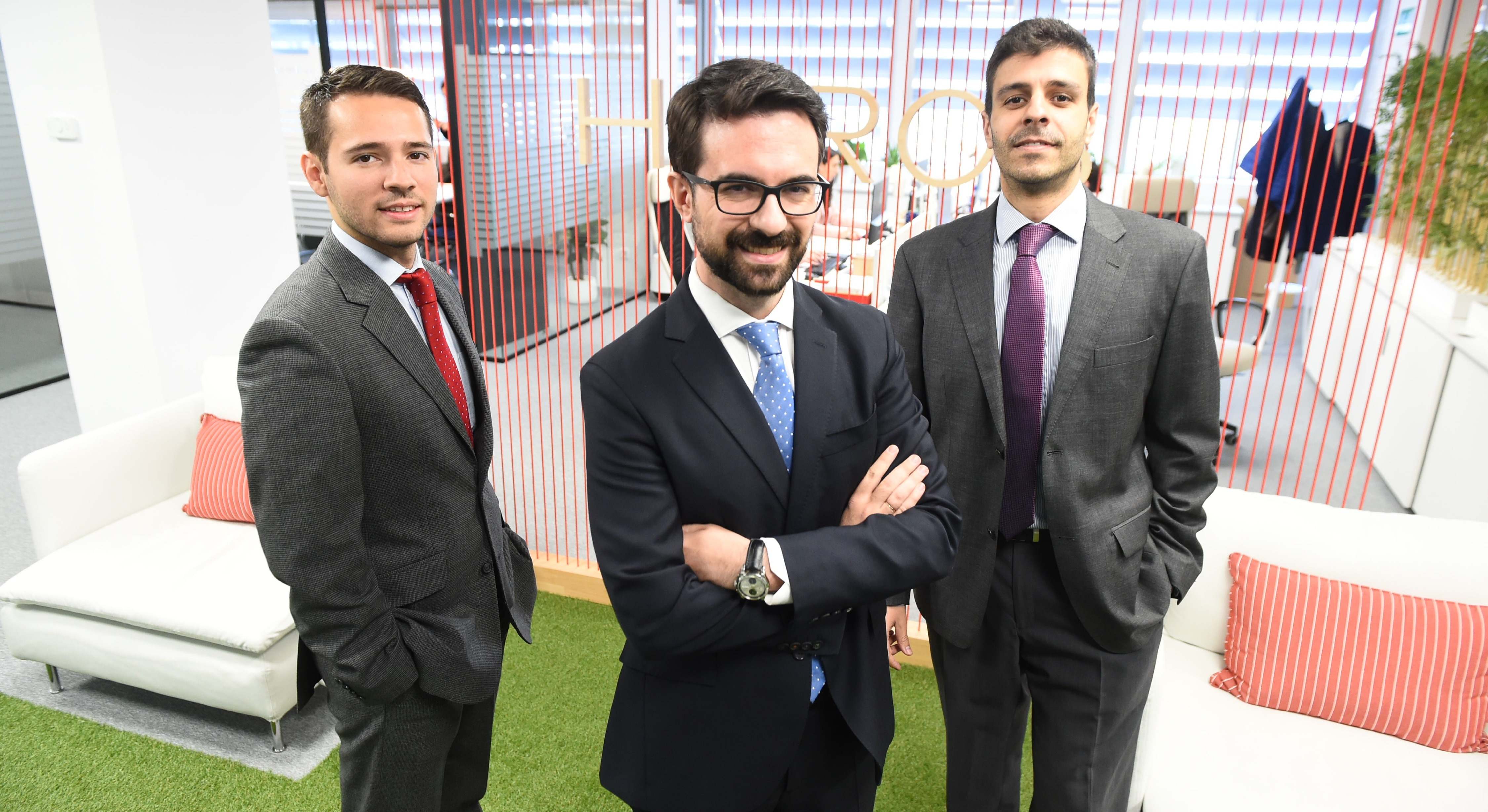 Alejandro Martín, Javier Ruiz y Miguel Rodríguez. (Fuente: eE)