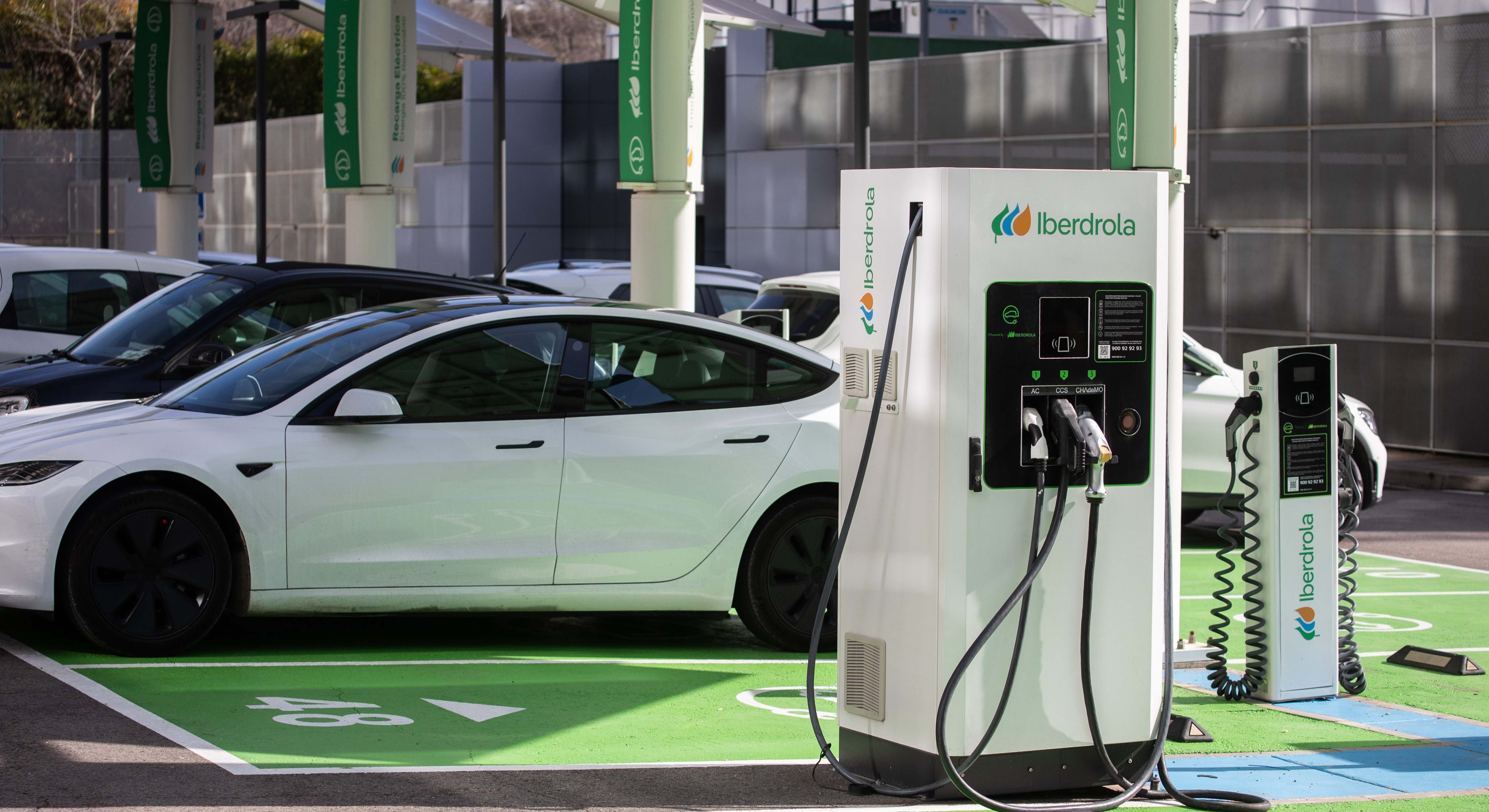 Punto de recarga de Iberdrola