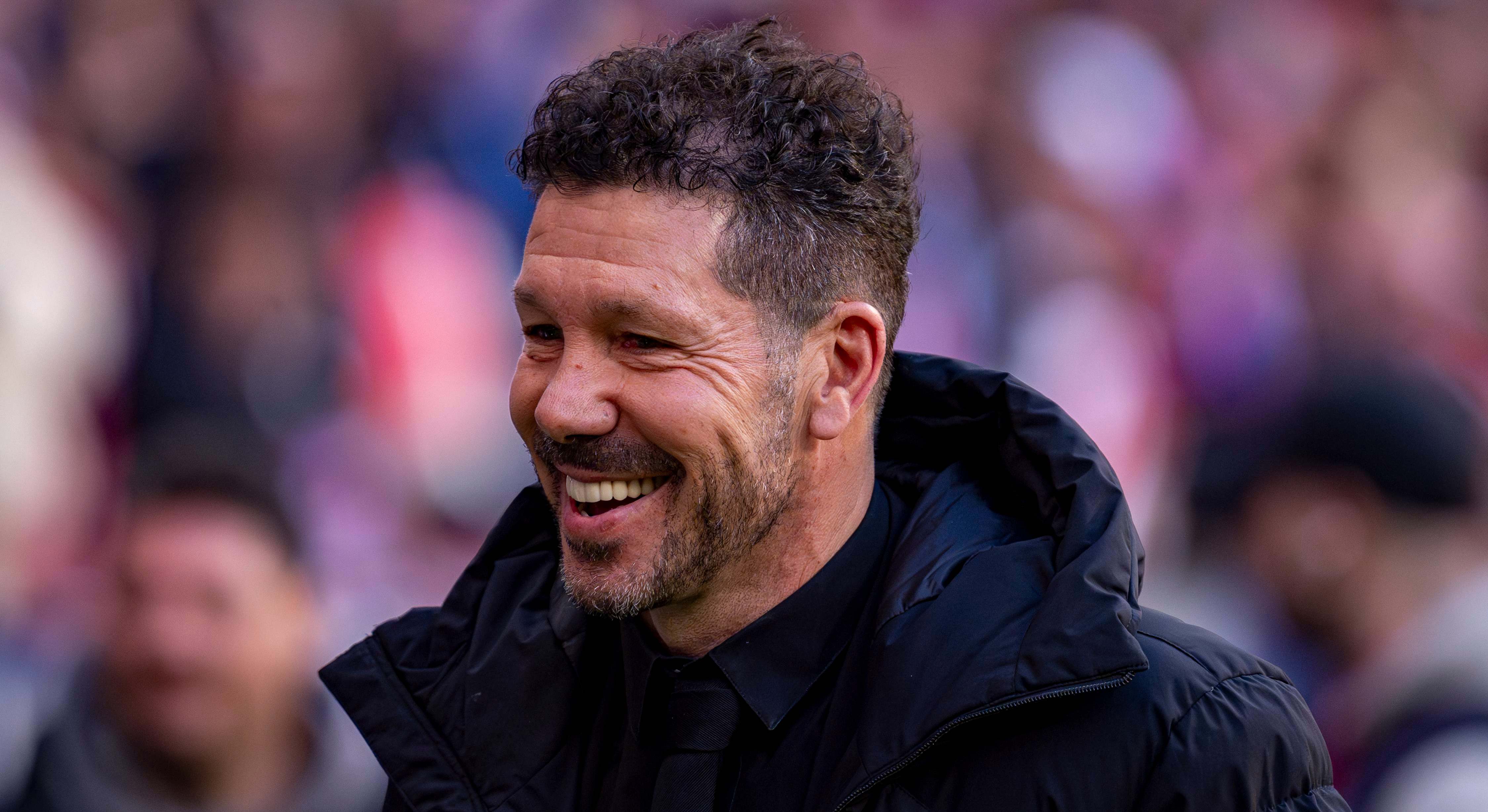 'El Cholo' celebra la última victoria en LaLiga con el Atlético de Madrid