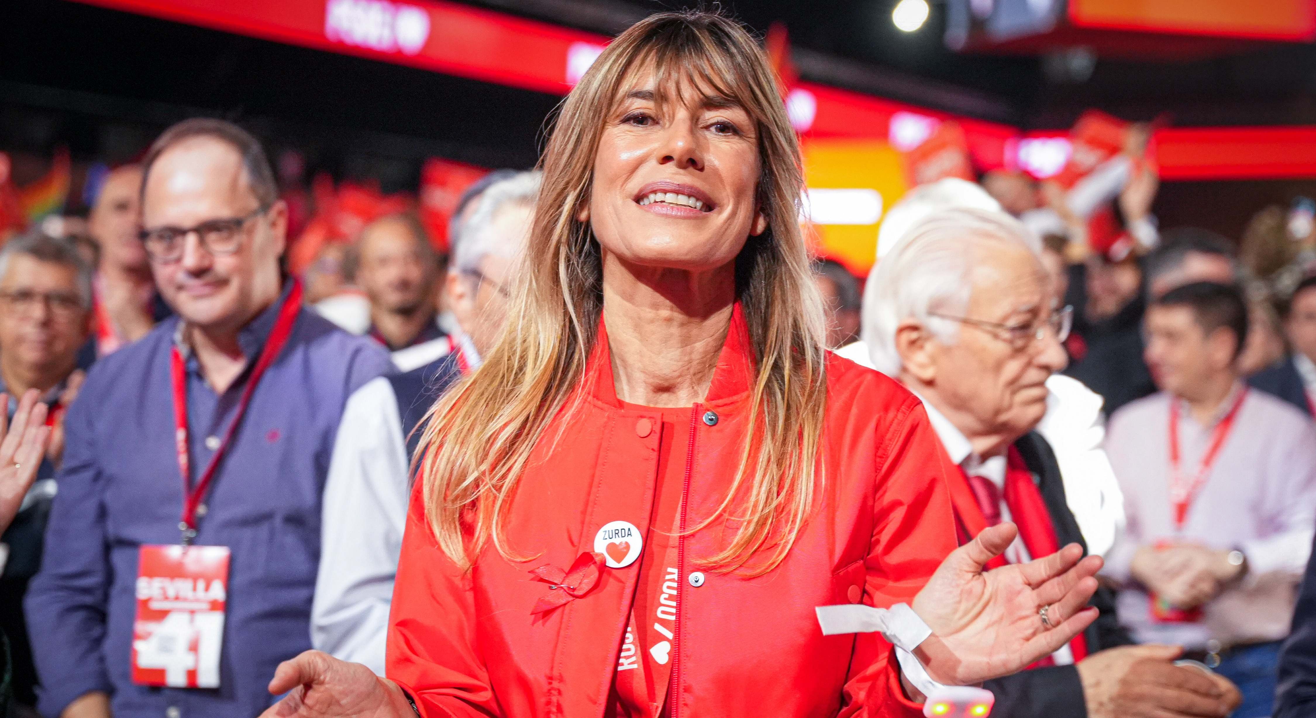 Begoña Gómez, en el Congreso Federal del PSOE.