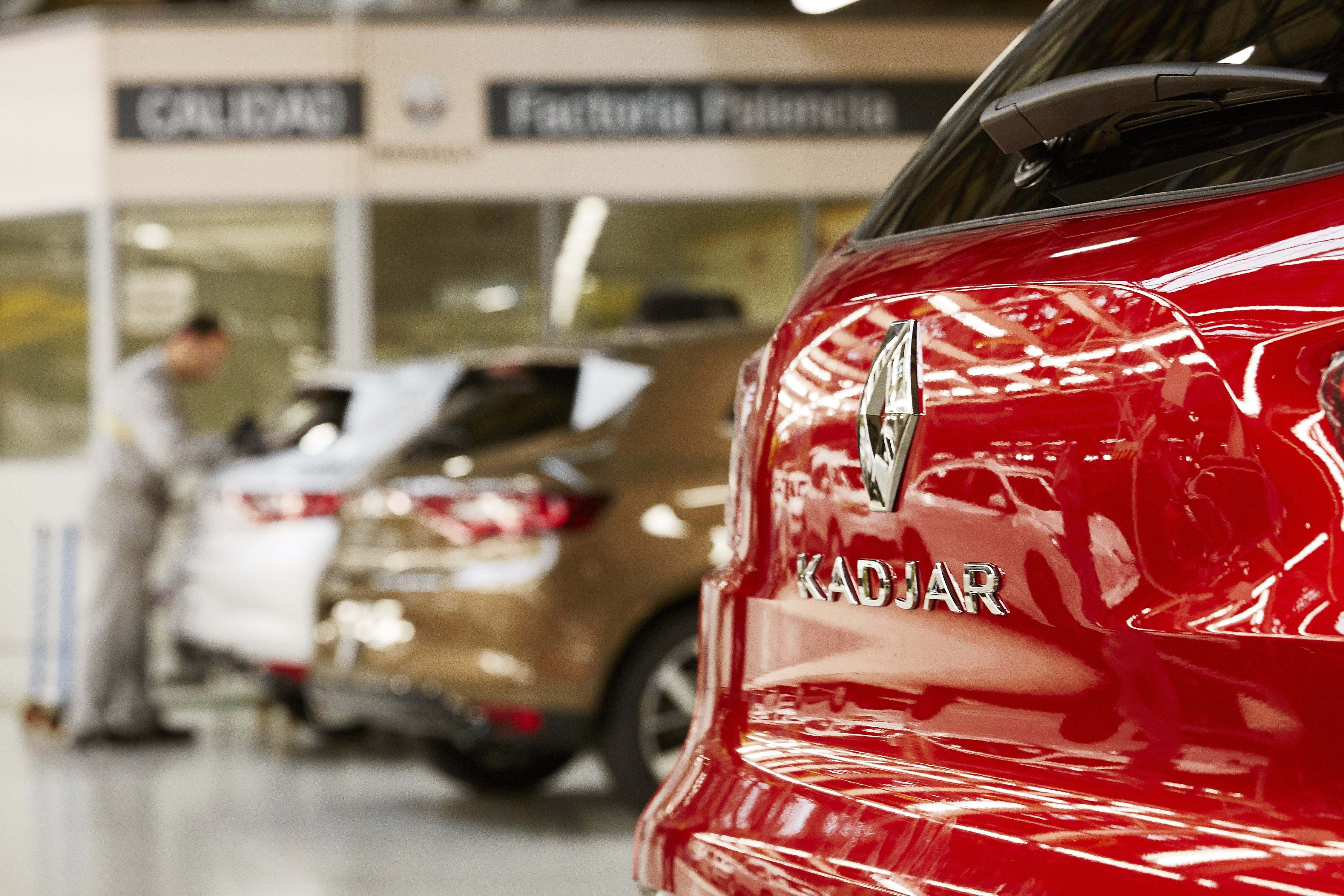 Varios coches de Renault