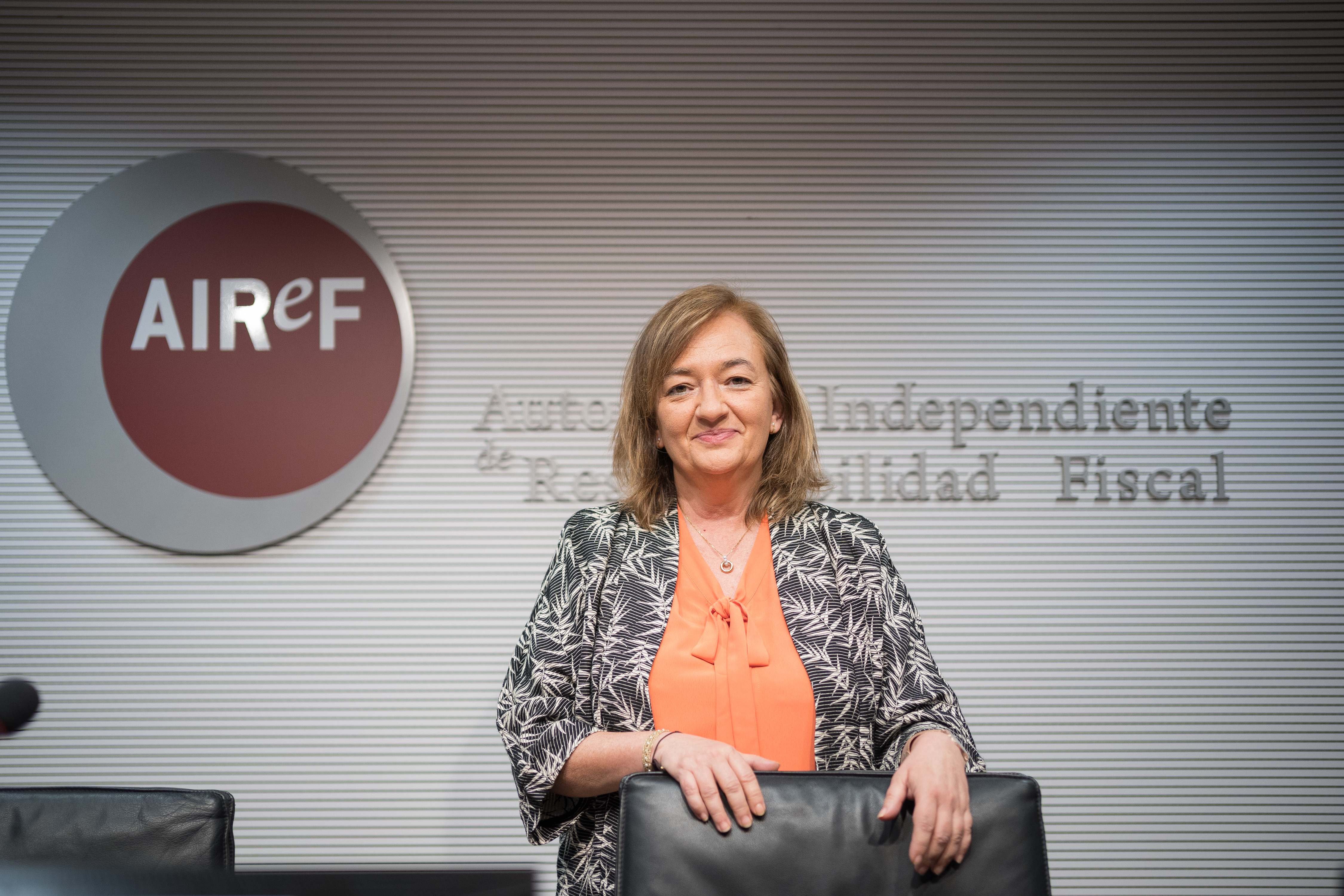 Cristina Herrero, presidenta de la Autoridad Independiente de Responsabilidad Fiscal (AIReF). Europa Press