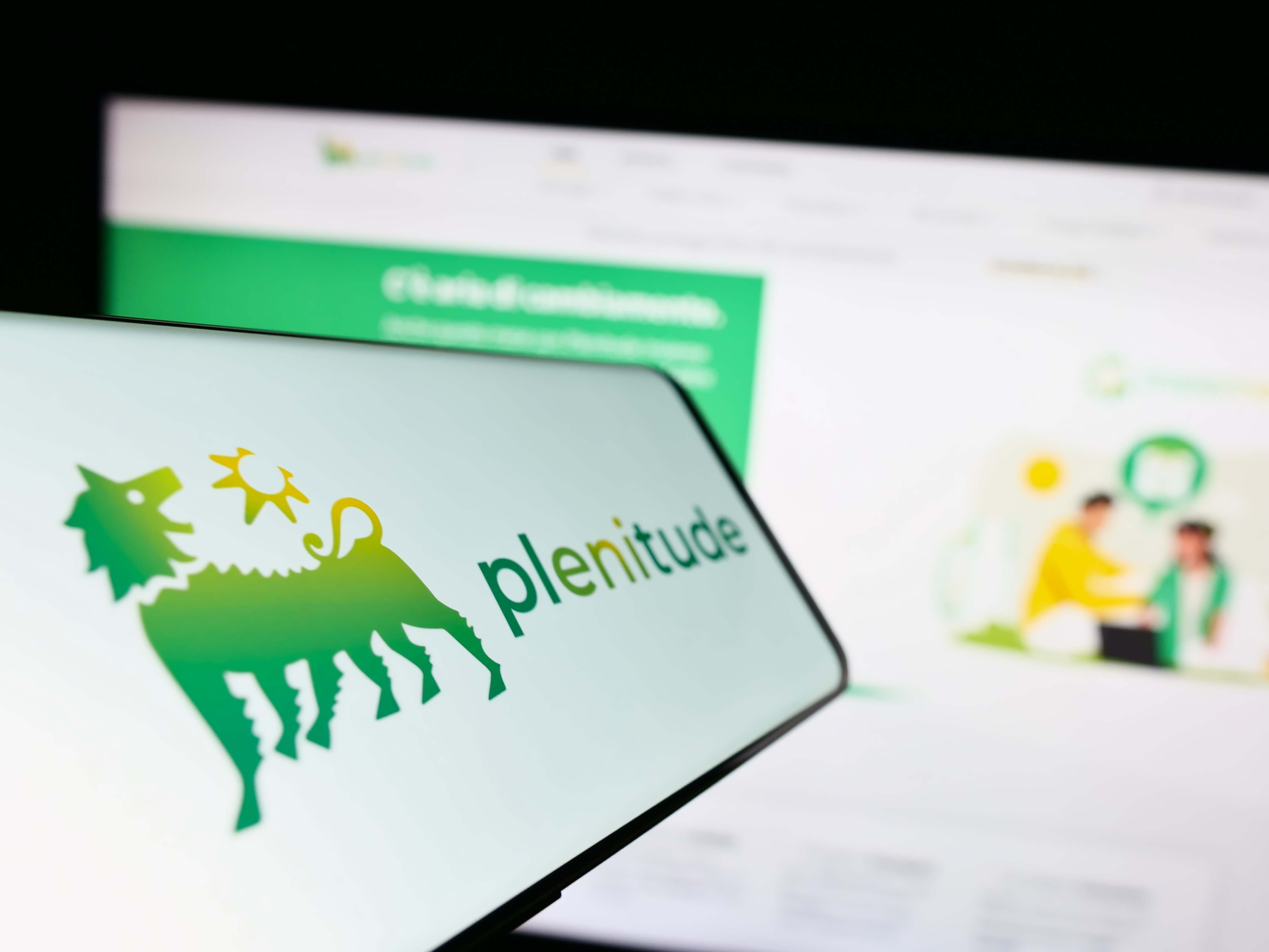 El logotipo de Plenitude
