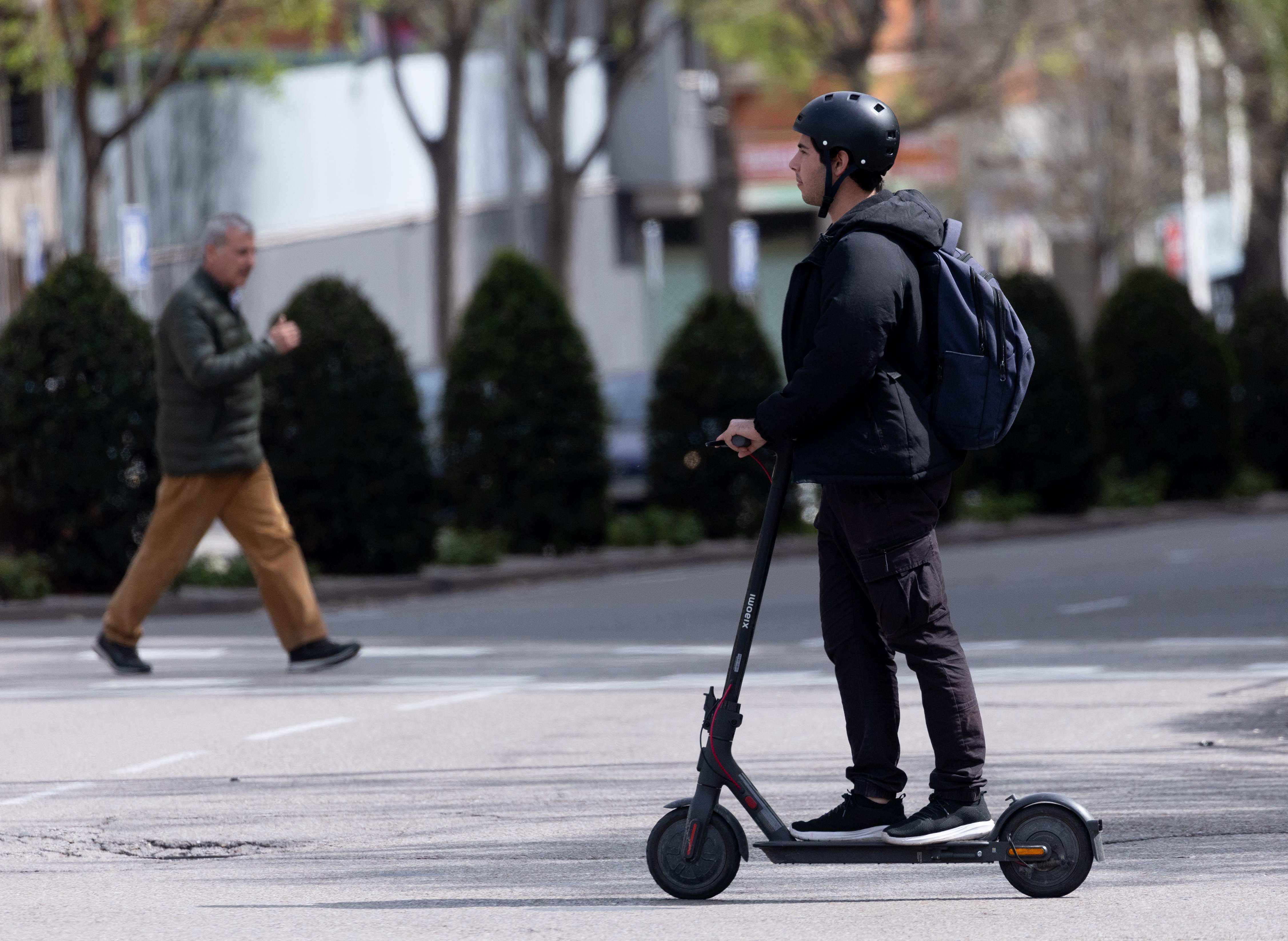 Patinete eléctrico.