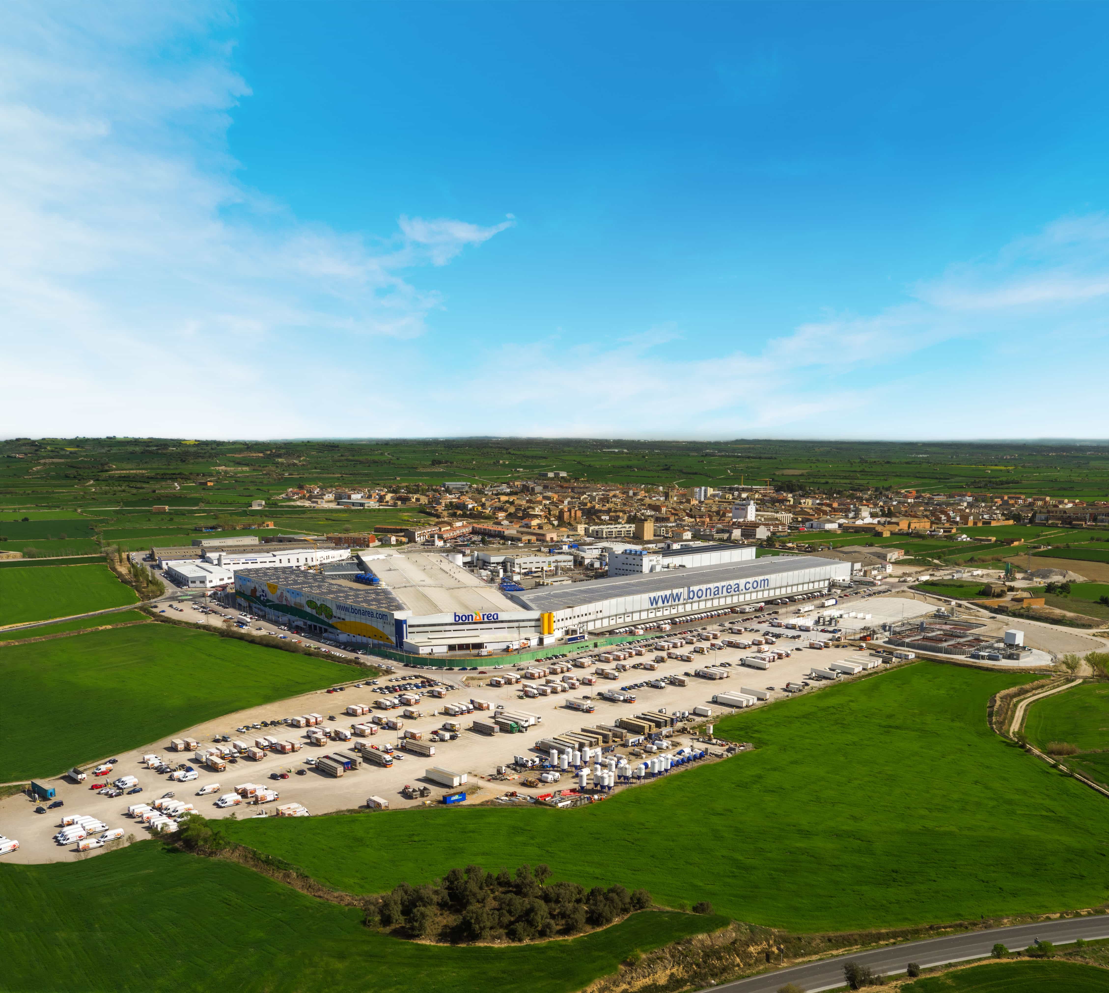 Centro alimentario "La Closa" de BonÀrea ubicado en Guissona (Lleida). EE