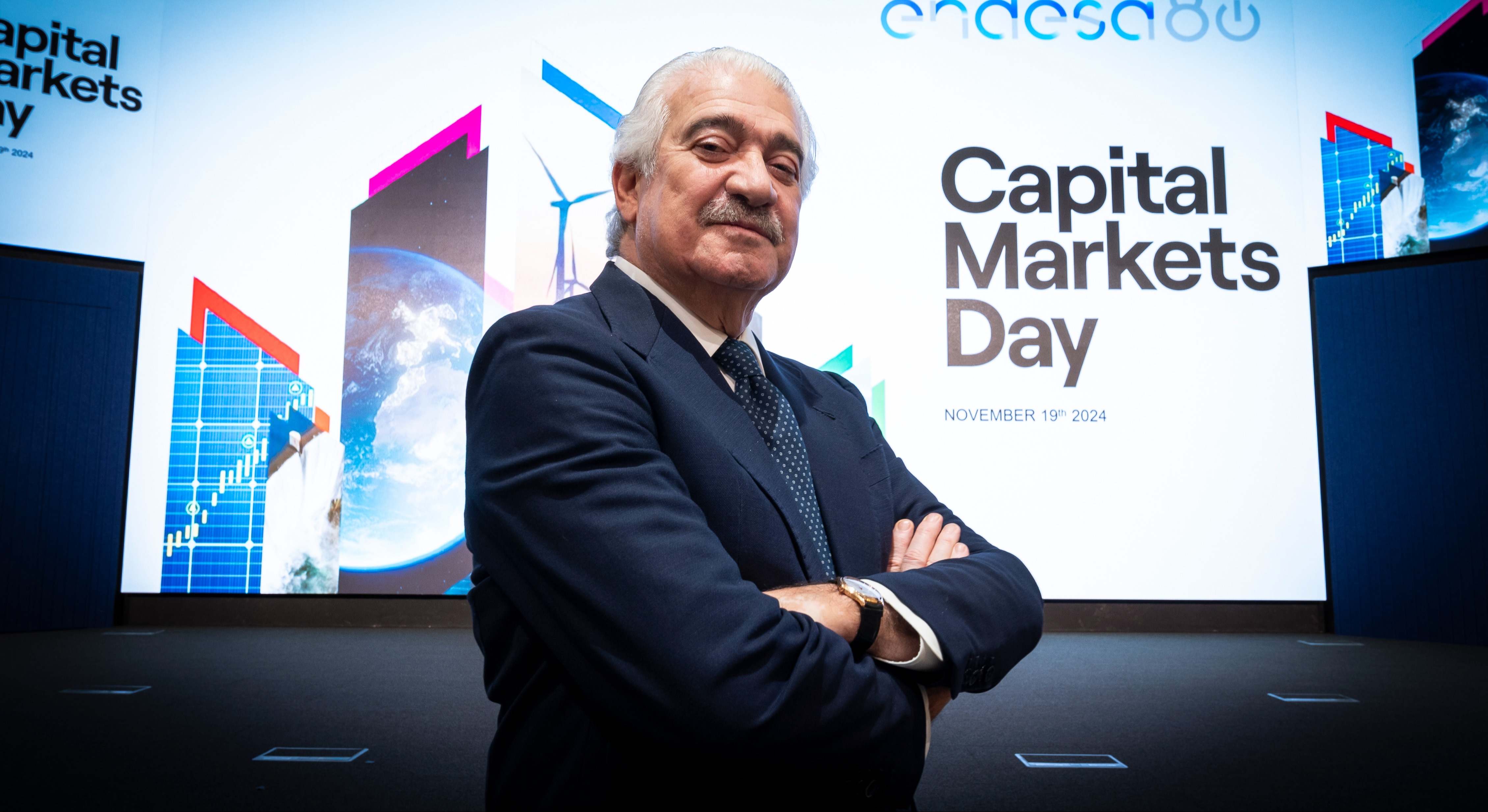 El consejero delegado de Endesa, José Bogas. Europa Press