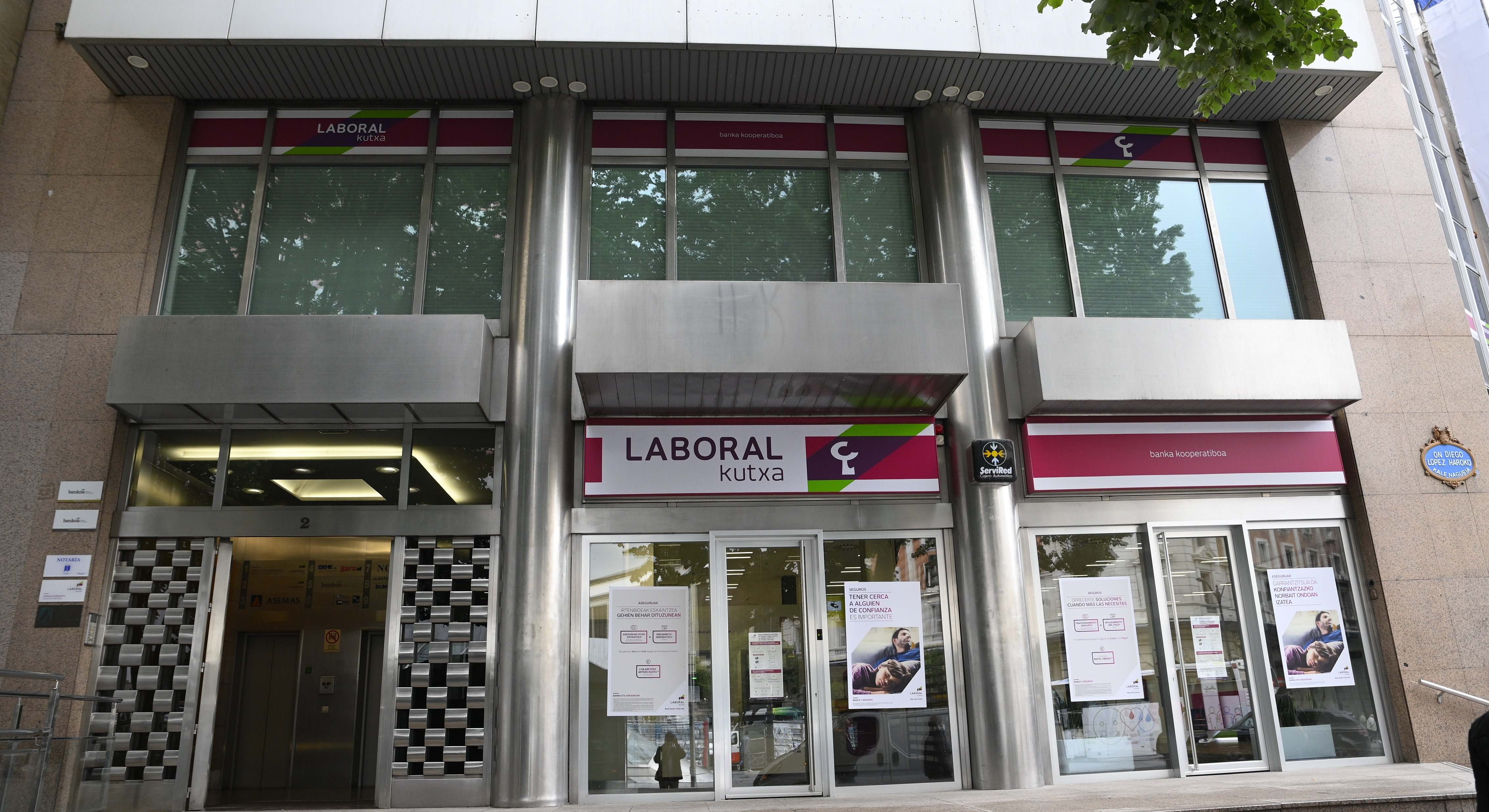 Laboral Kutxa. 