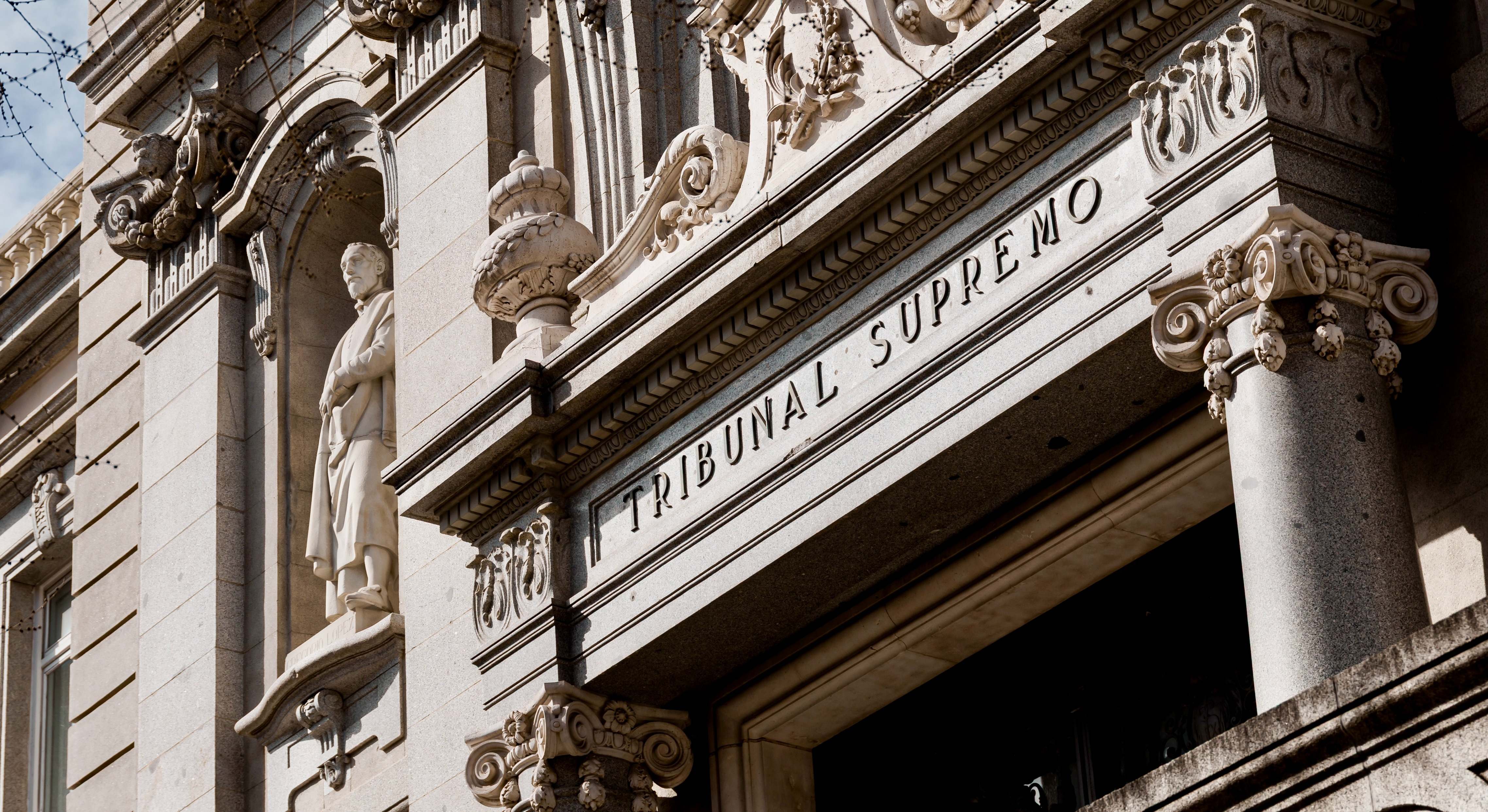 Fachada del Tribunal Supremo