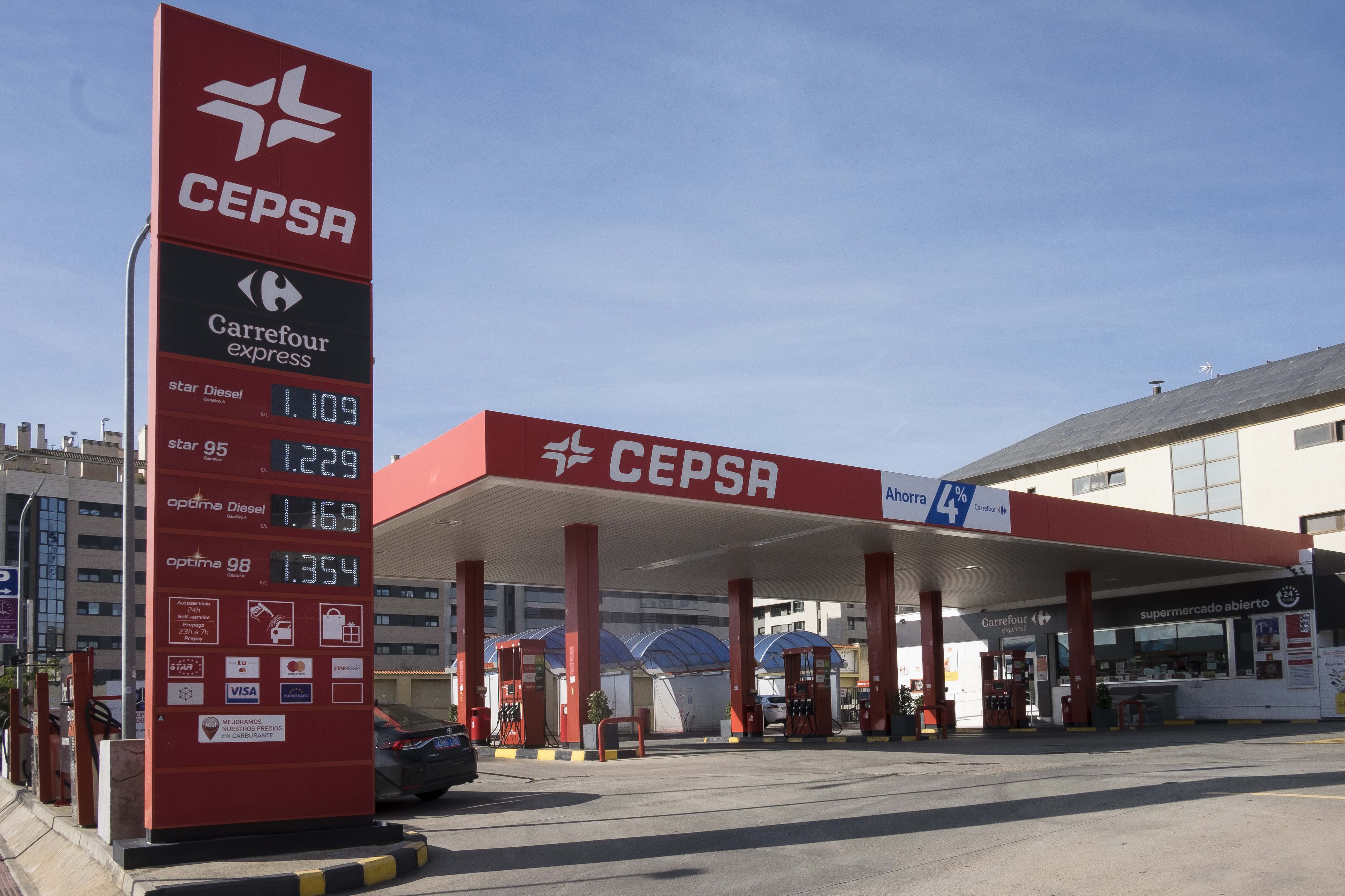 Gasolinera de Cepsa