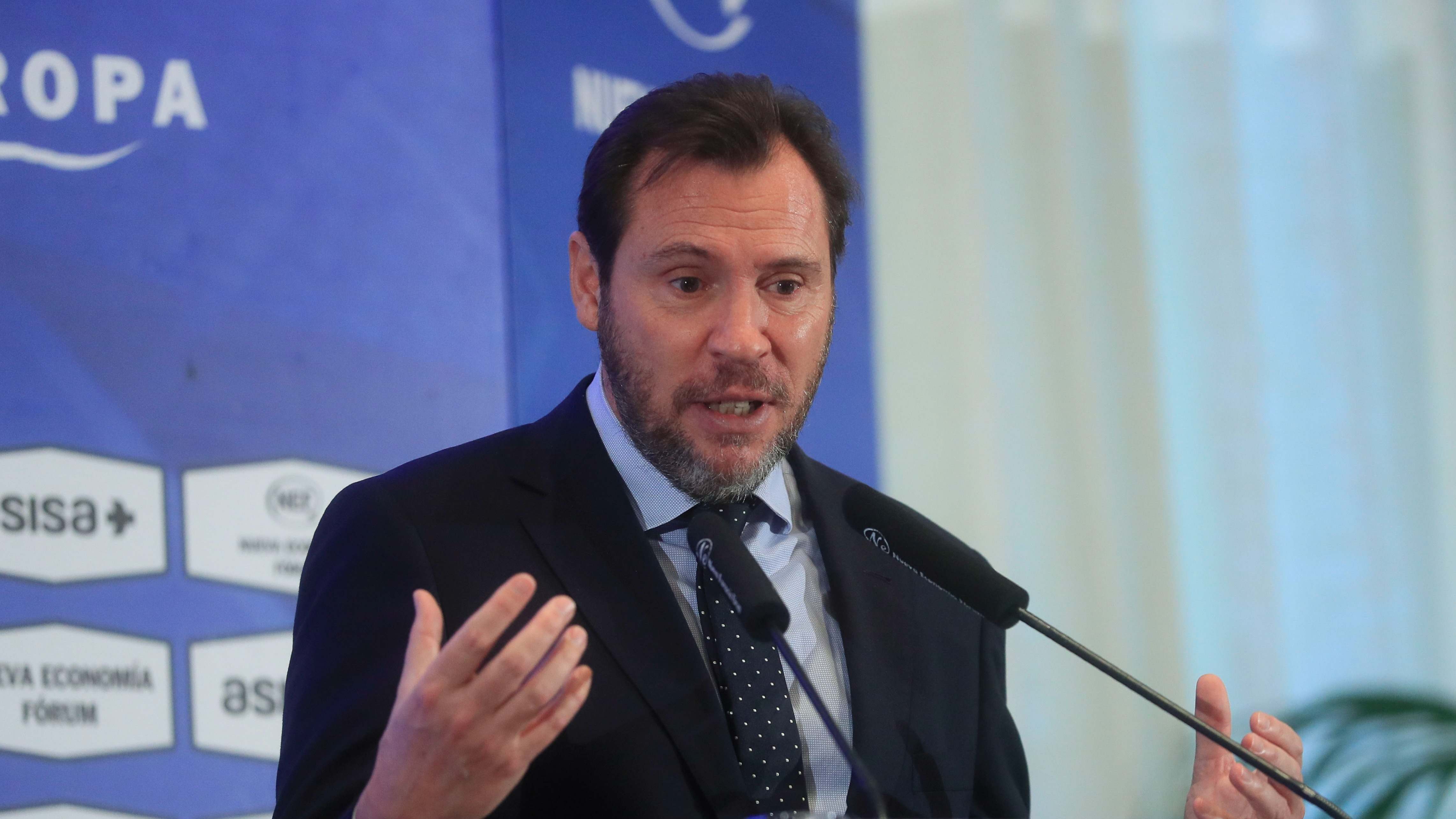 El ministro de Transportes, Óscar Puente. 