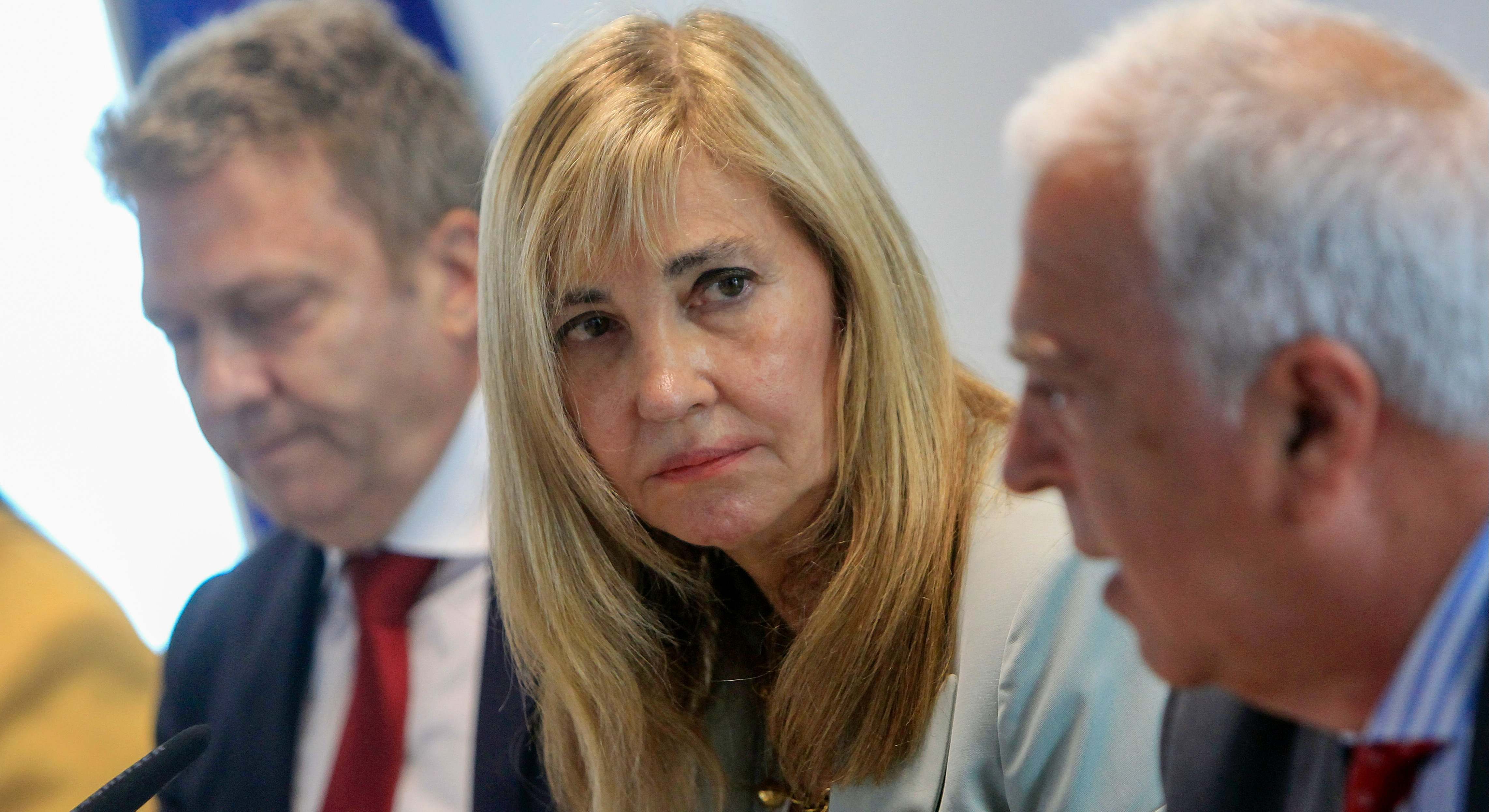 La presidenta del CGPJ, Isabel Perelló, en las XXXIII Jornadas de Magistrados, Jueces y Decanos de España.