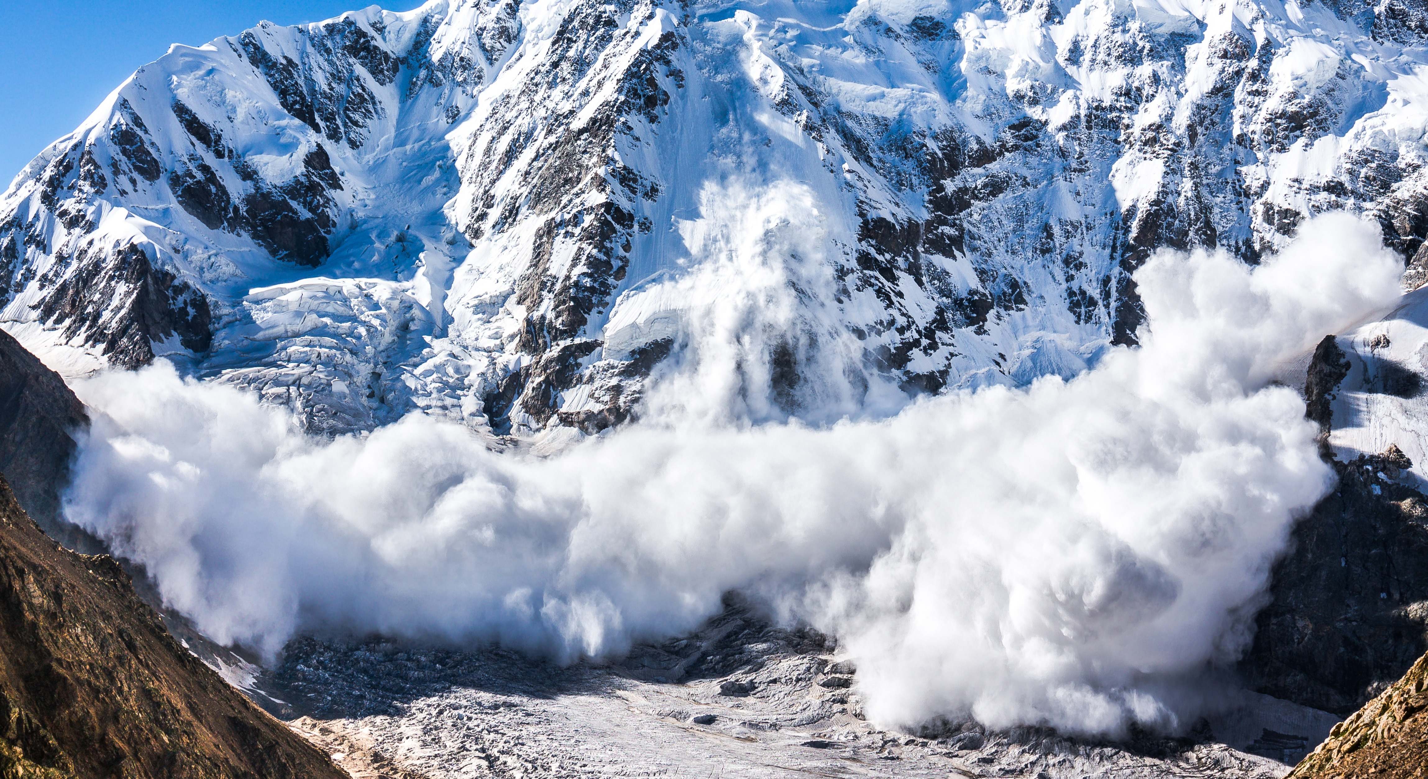 Imagen de archivo de un alud. / Foto: iStock.