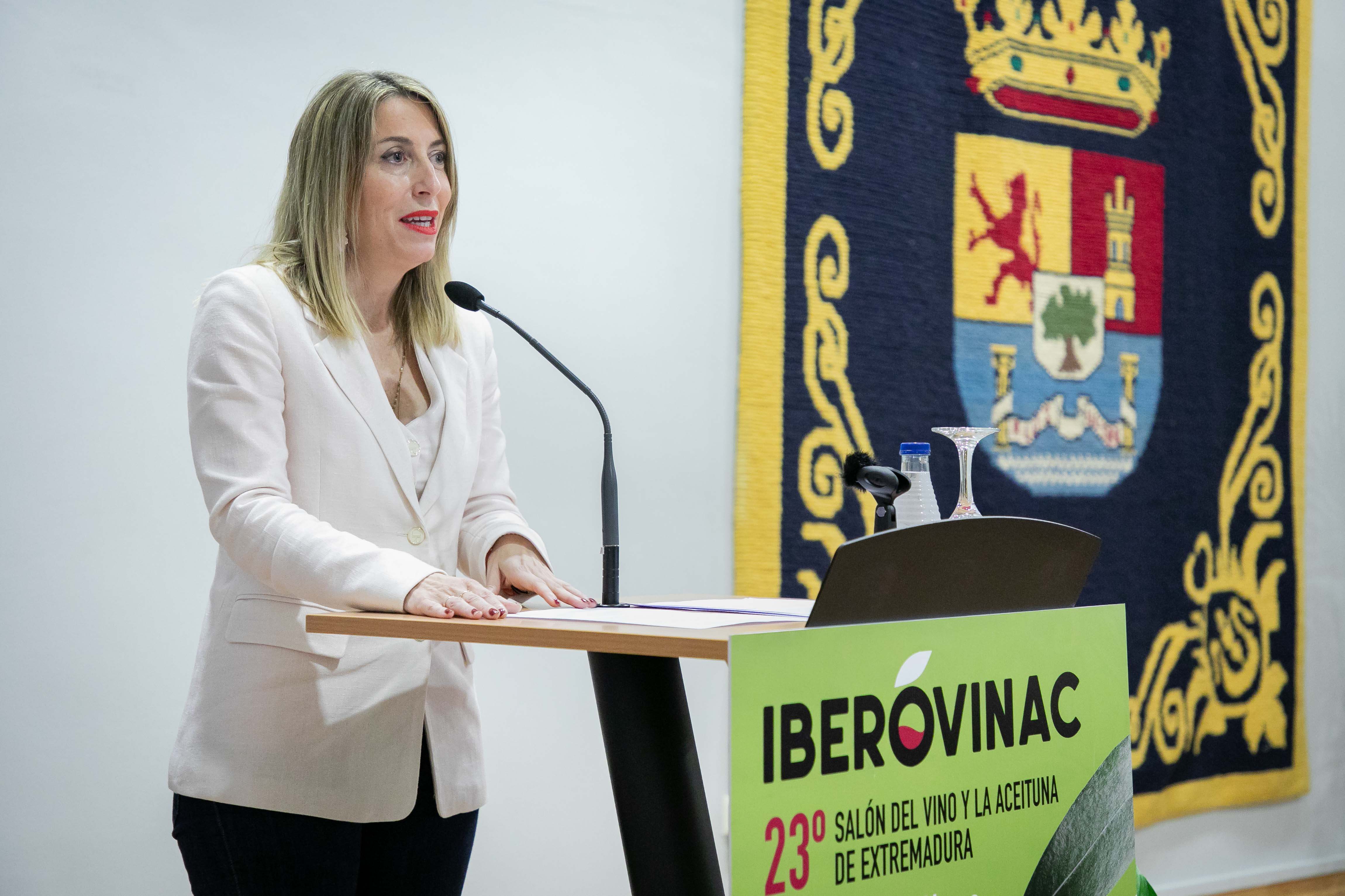 María Guardiola, presidenta de la Junta de Extremadura