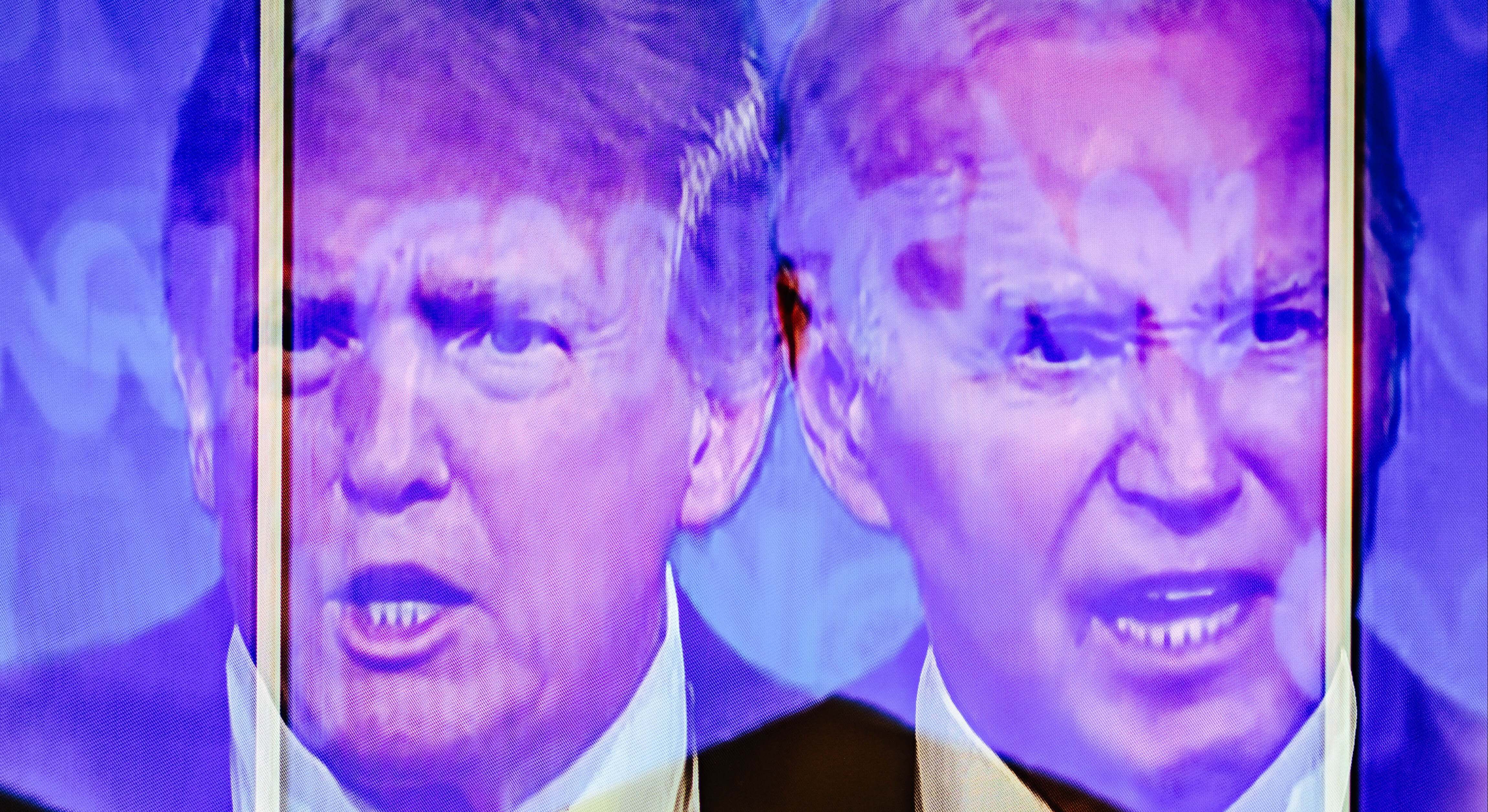 Trump y Biden.