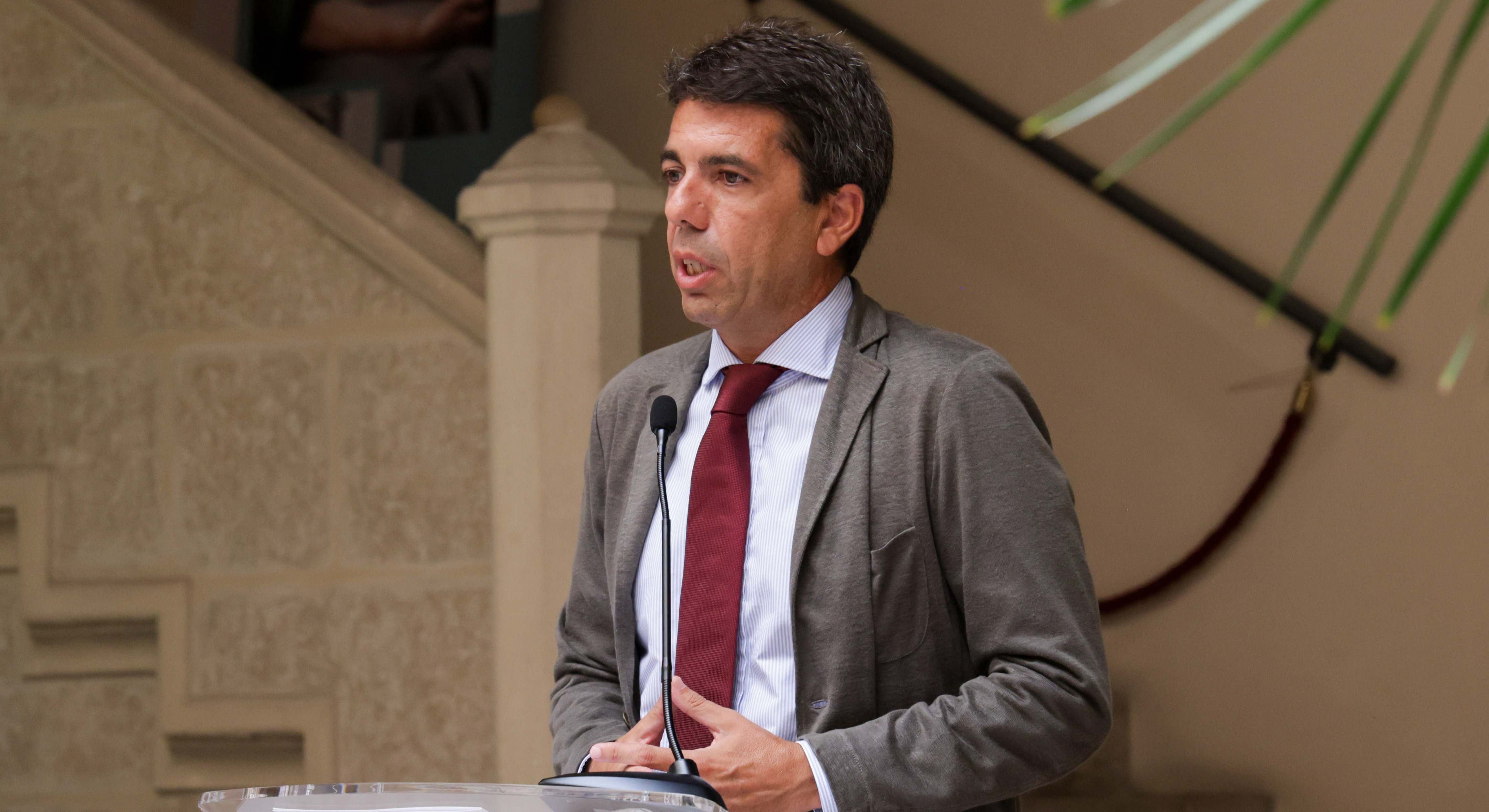 Carlos Mazón, presidente de la Generalitat Valenciana.