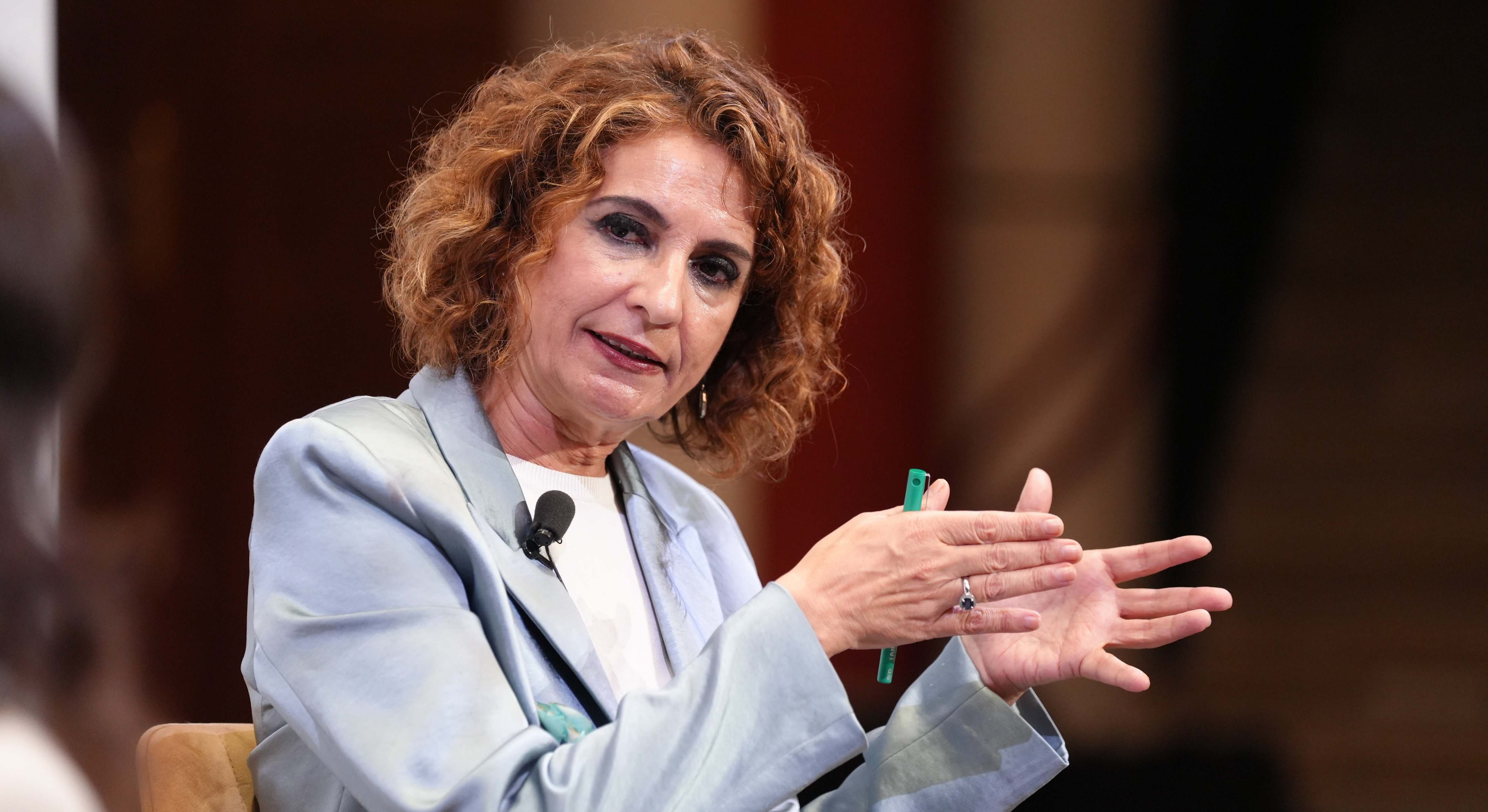 La vicepresidenta primera y ministra de Hacienda, María Jesús Montero