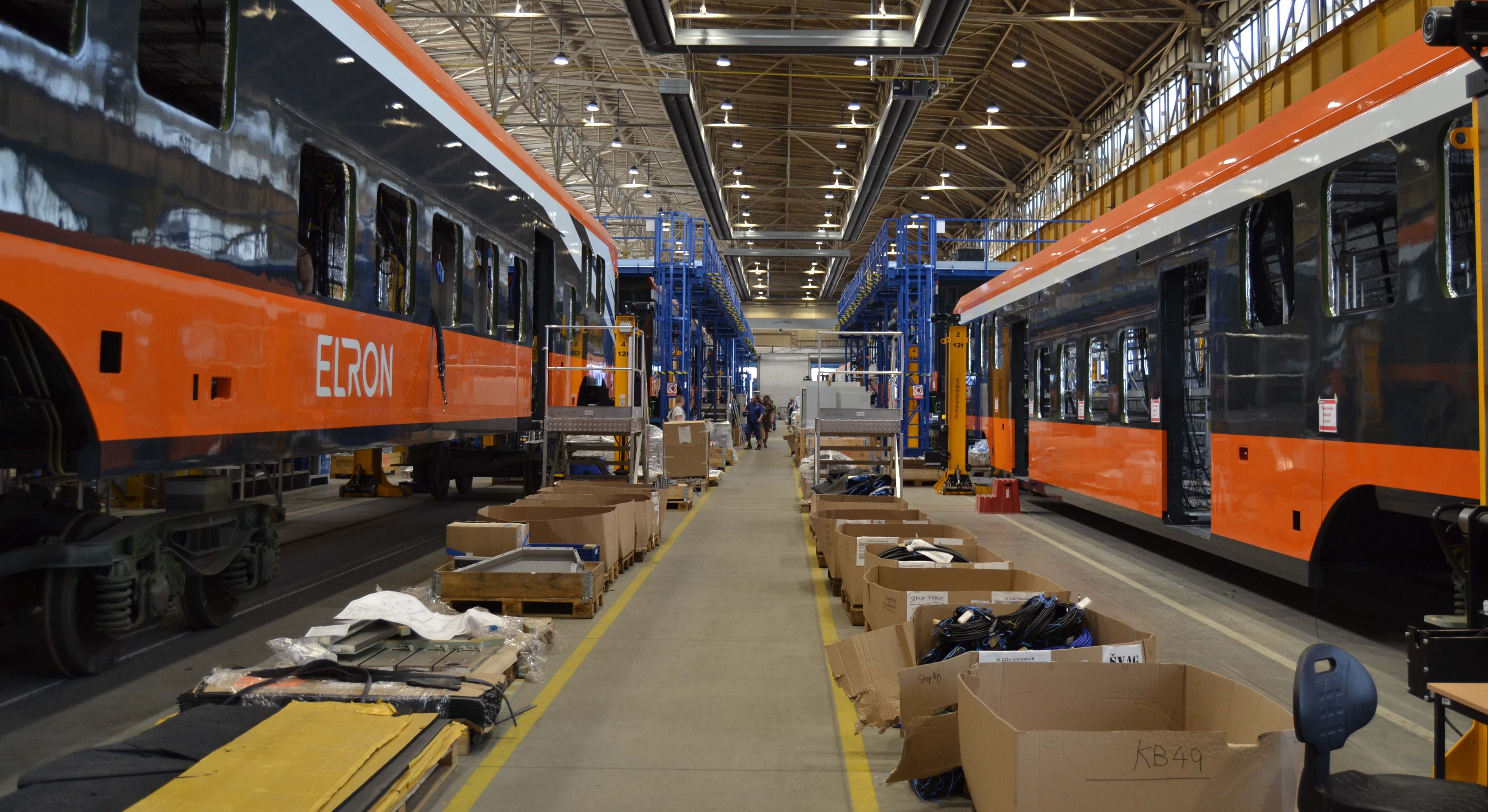 Fábrica de Skoda en Ostrava (República Checa). / V.E.