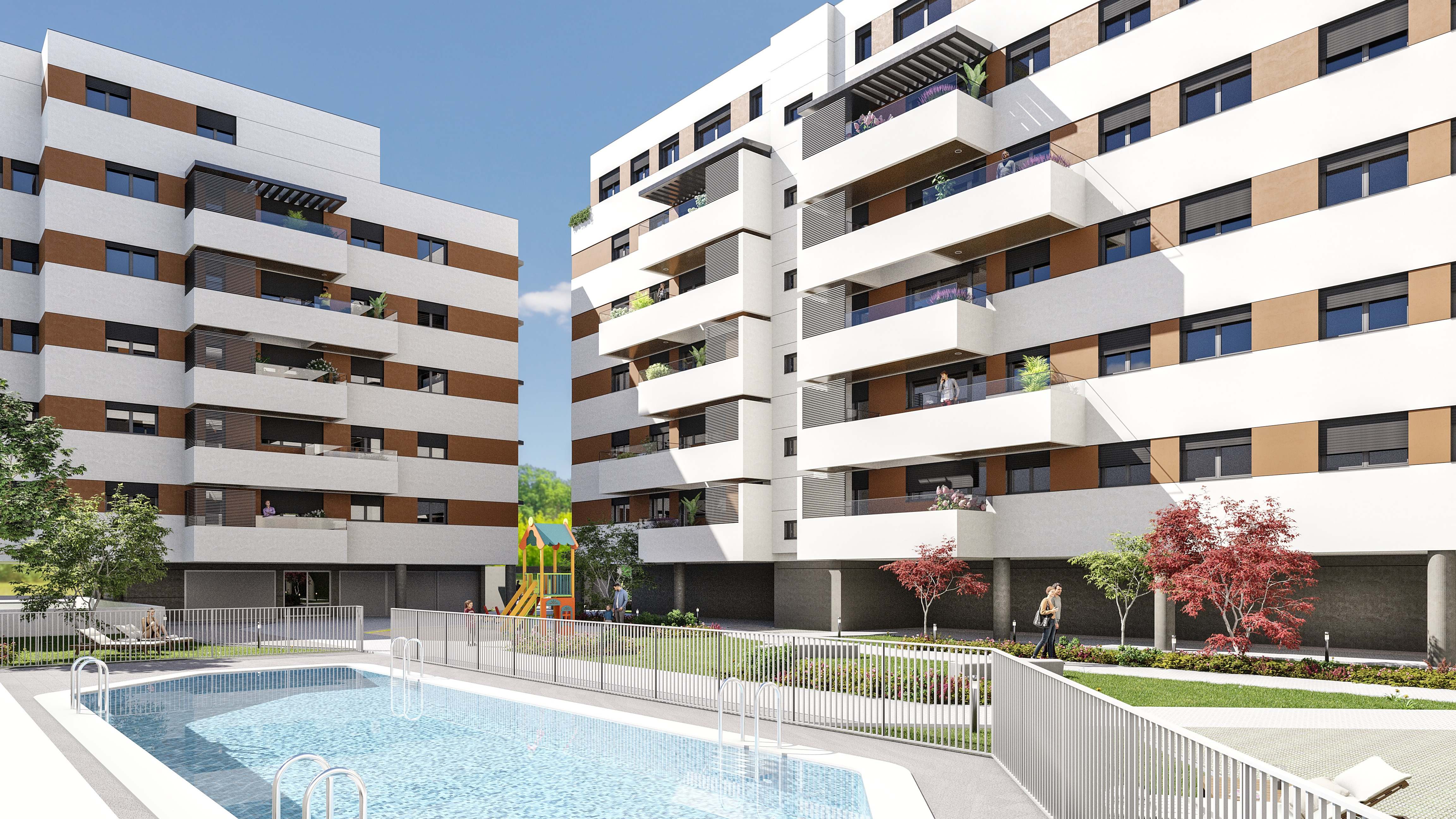 Residencial Sextans de Ibosa en Los Berrocales, Madrid