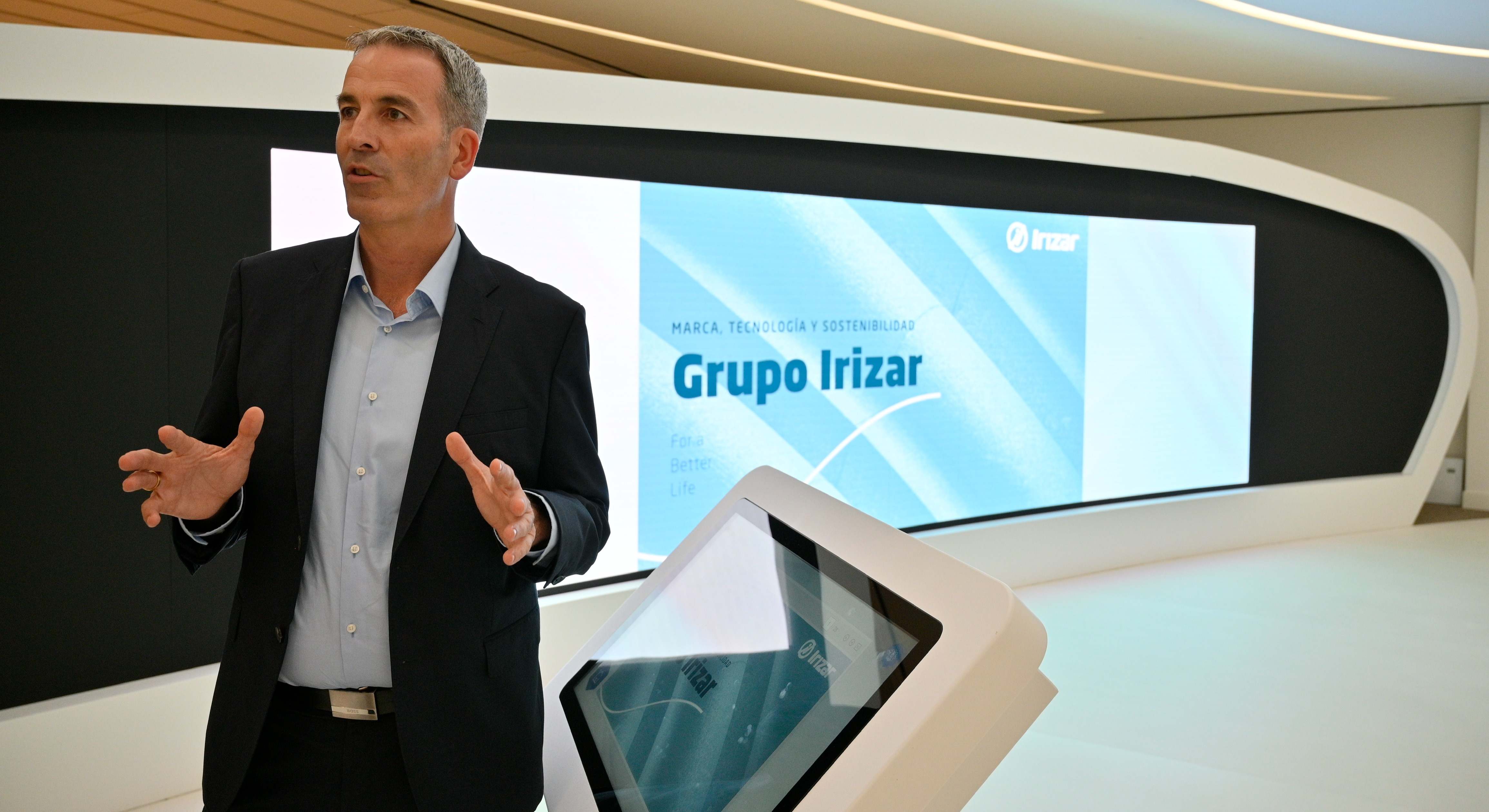 Imanol Rego, director general del Grupo Irizar.