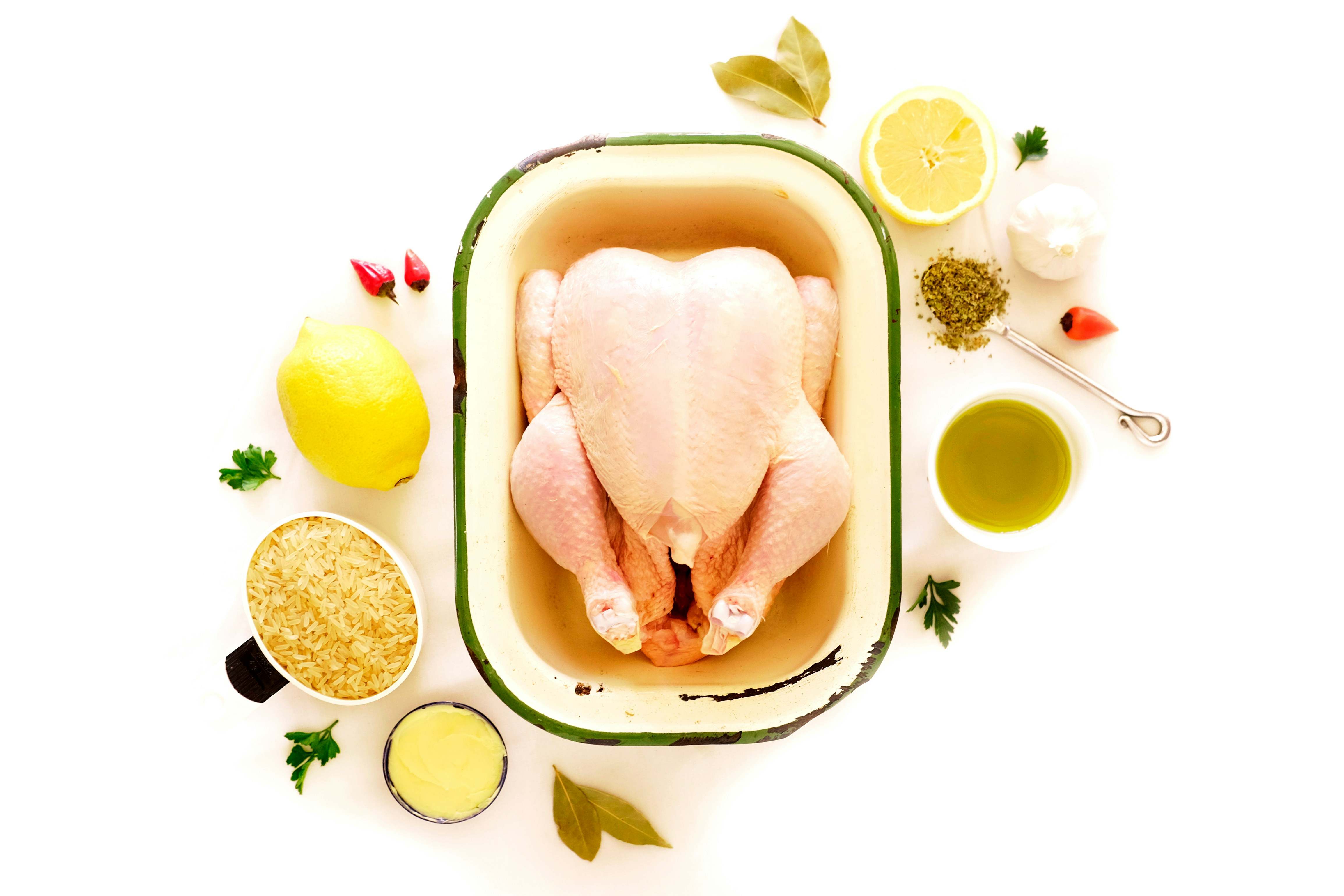 El pollo es ideal para una alimentación saludable