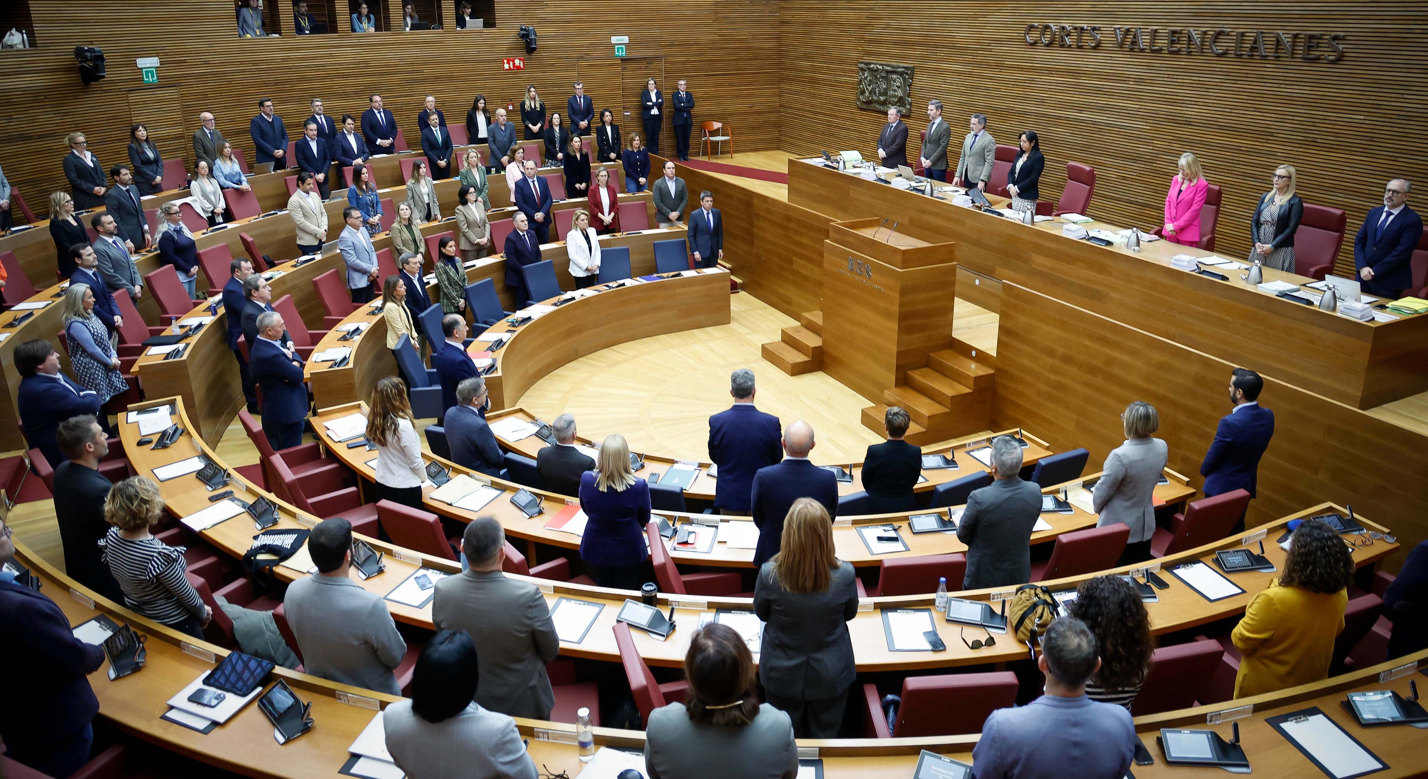 Un Pleno de Les Corts.