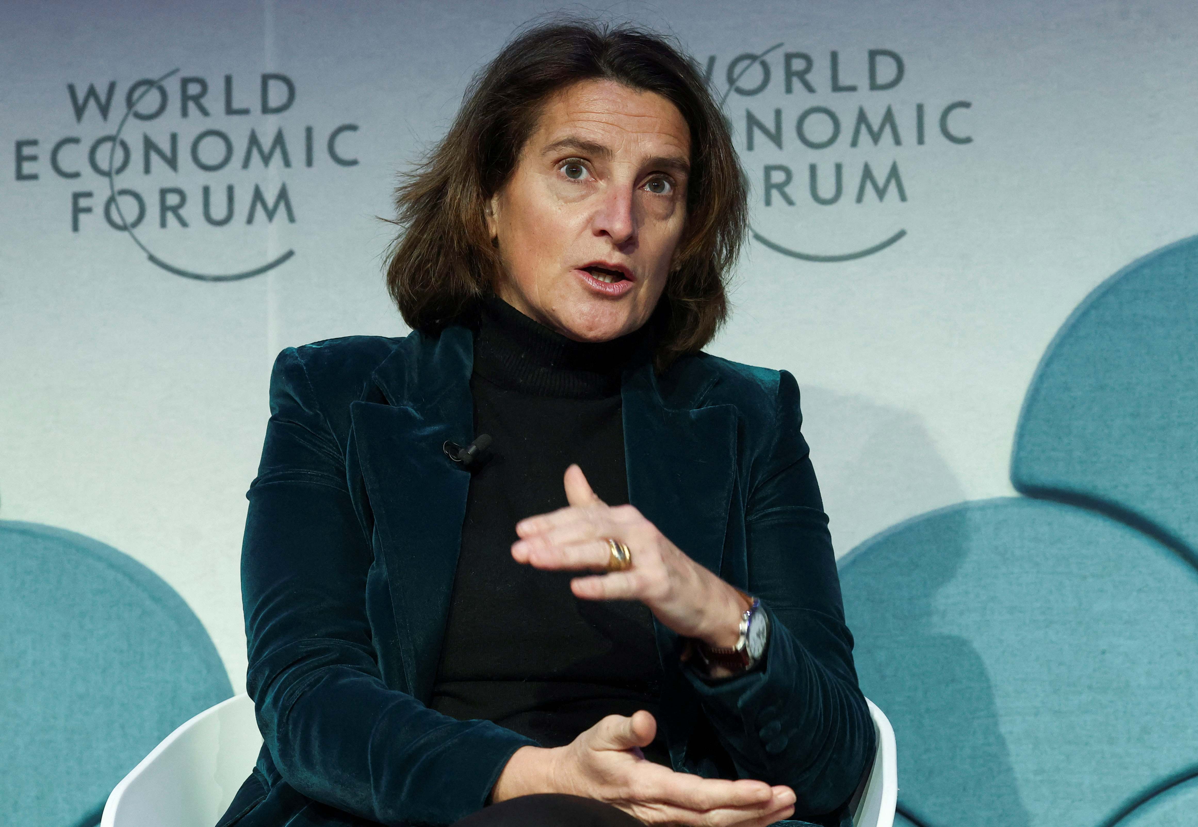 La Vicepresidenta Ejecutiva de Transición Limpia, Justa y Competitiva de la Comisión Europea, Teresa Ribera.