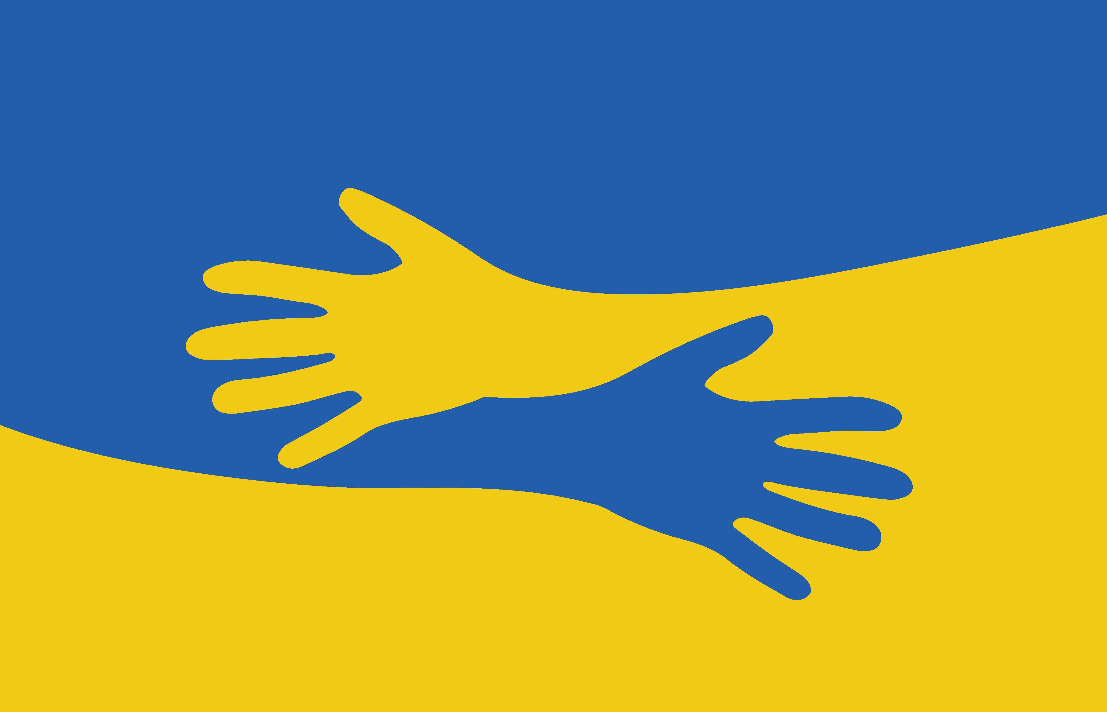 bandera-ucrania-manos