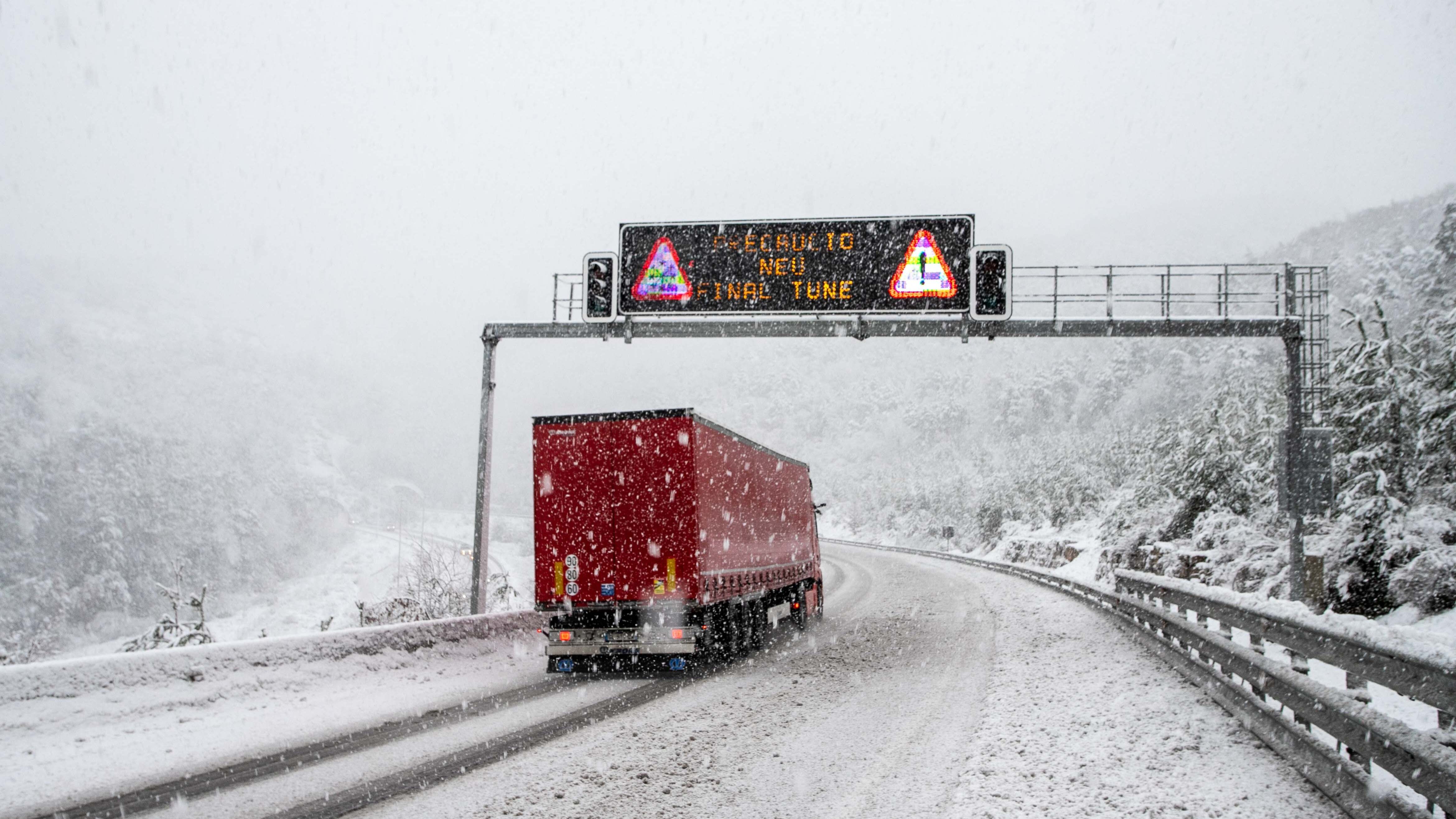 Conducir con nieve