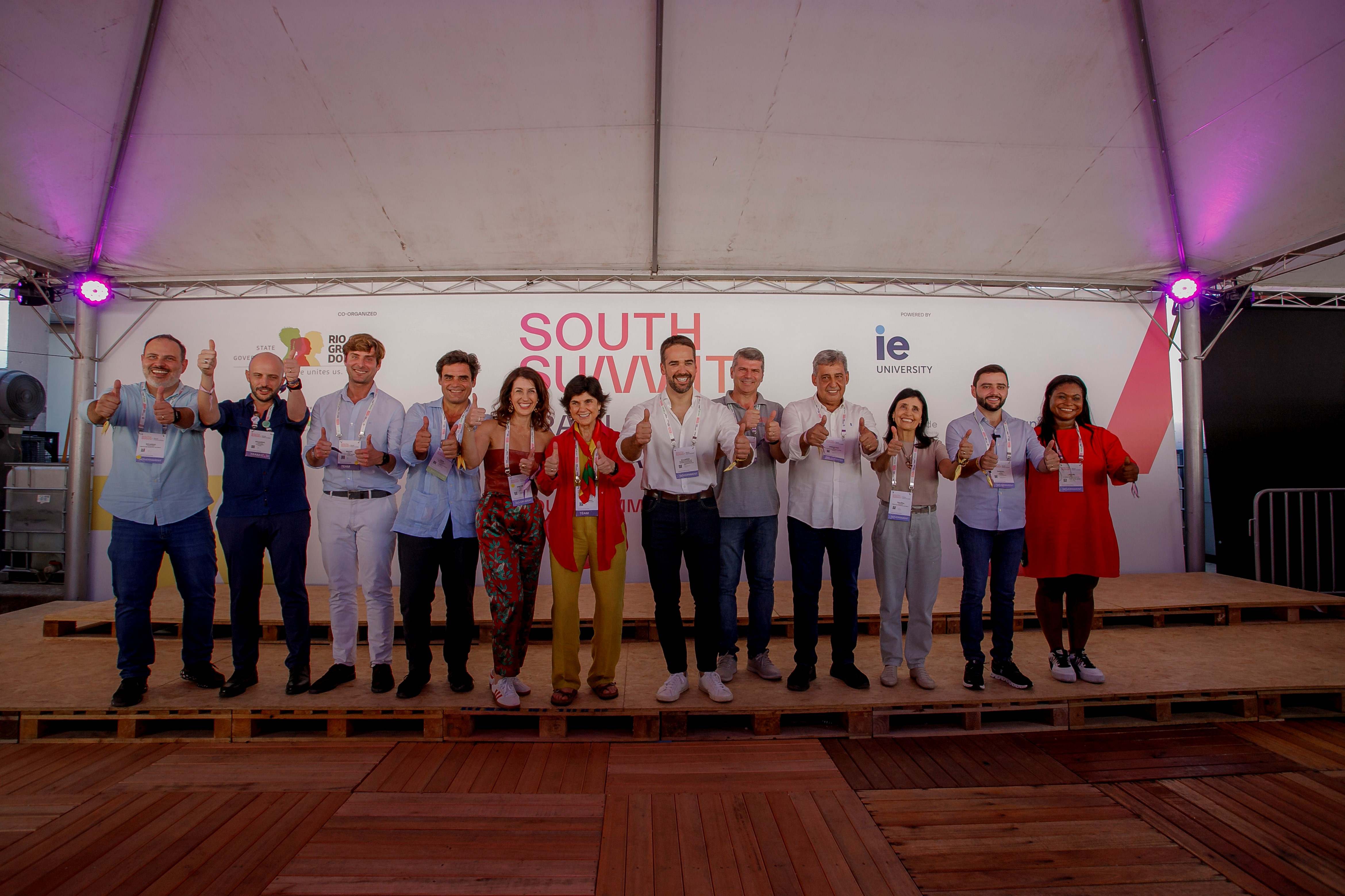 Foto de Familia de la tercera edición del South Summit de Brasil. SS